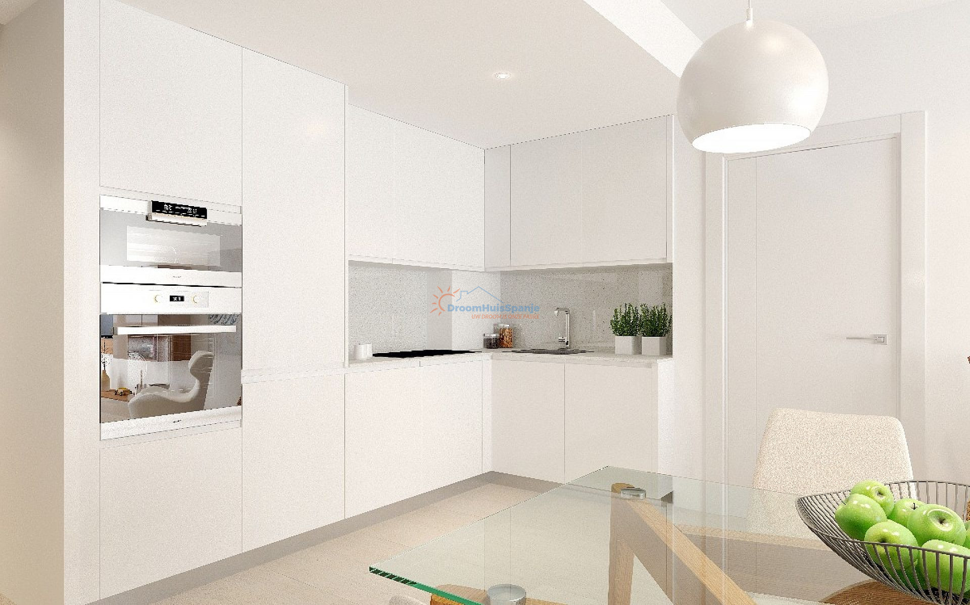 Nieuw appartement op de begane grond op 150 meter van het strand - DroomHuisSpanje