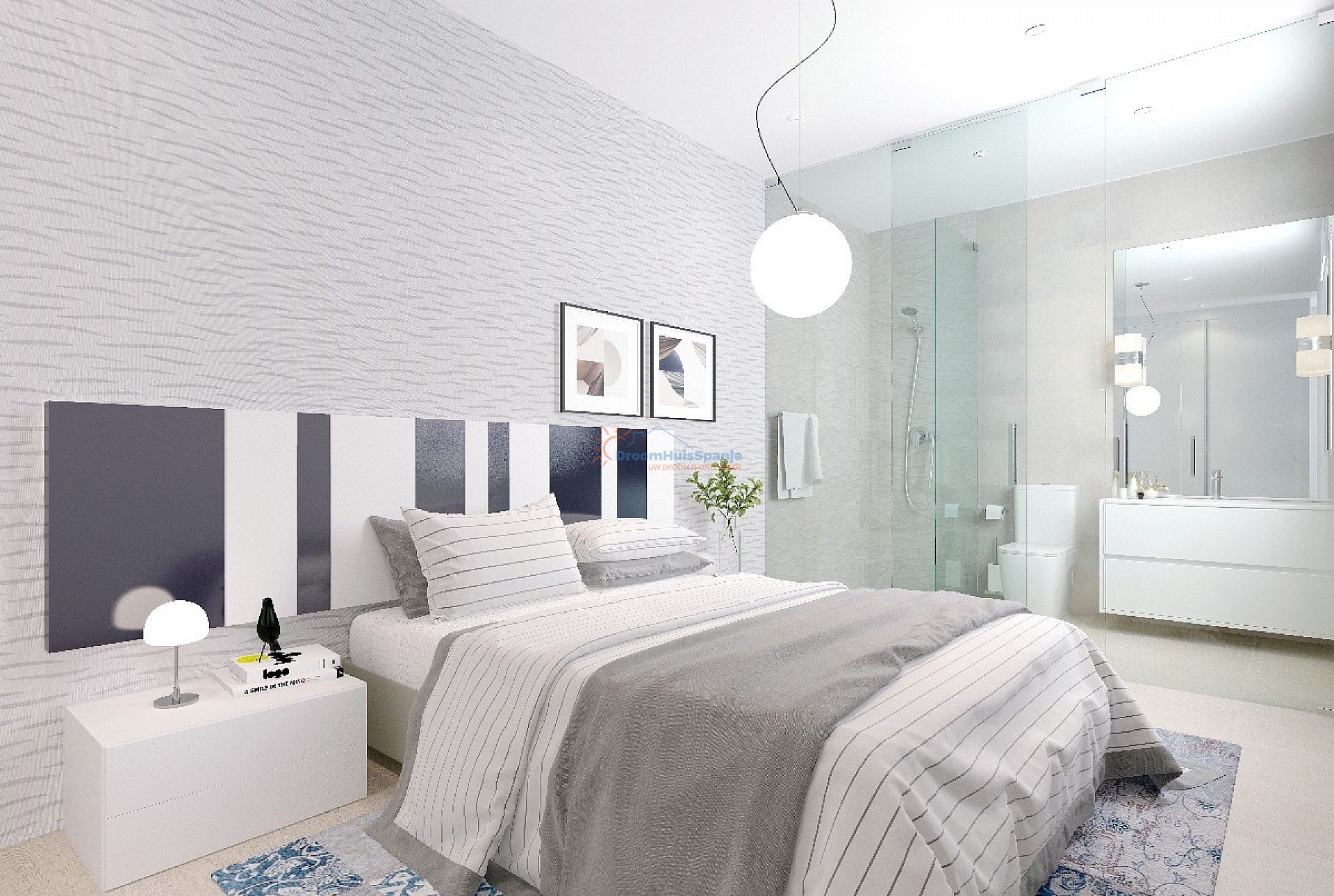 Nieuw appartement op de eerste verdieping op 150 meter van het strand - DroomHuisSpanje