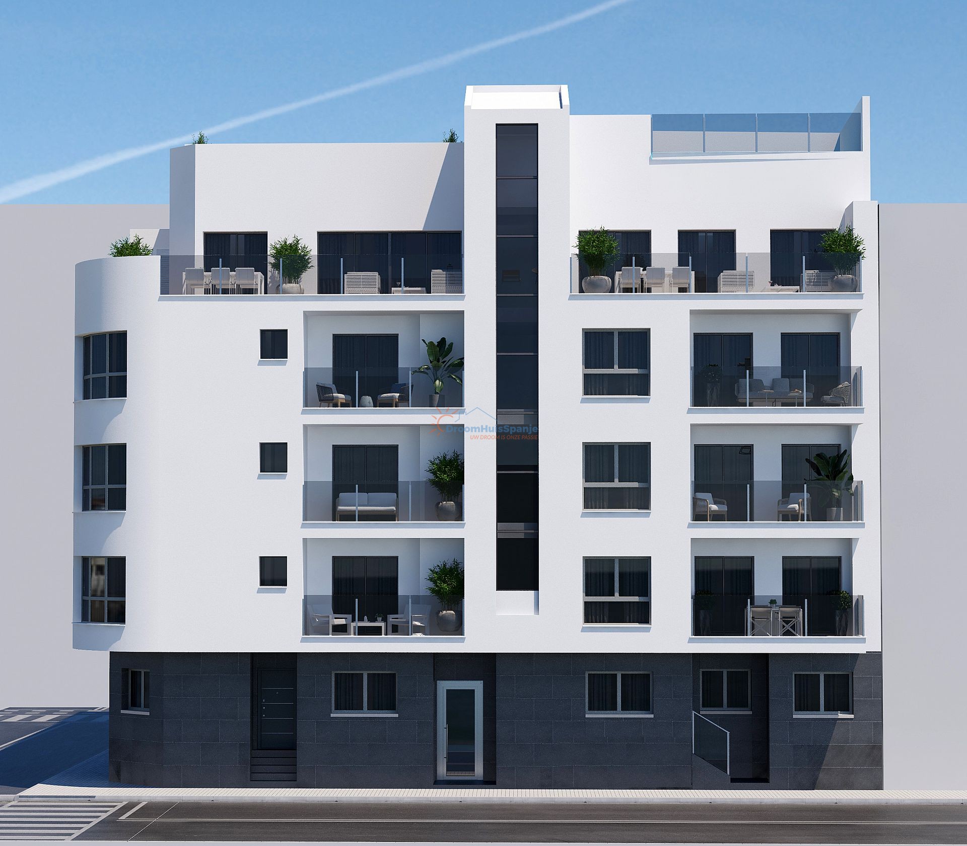 Modern penthouse op 200 meter lopen van het strand - DroomHuisSpanje