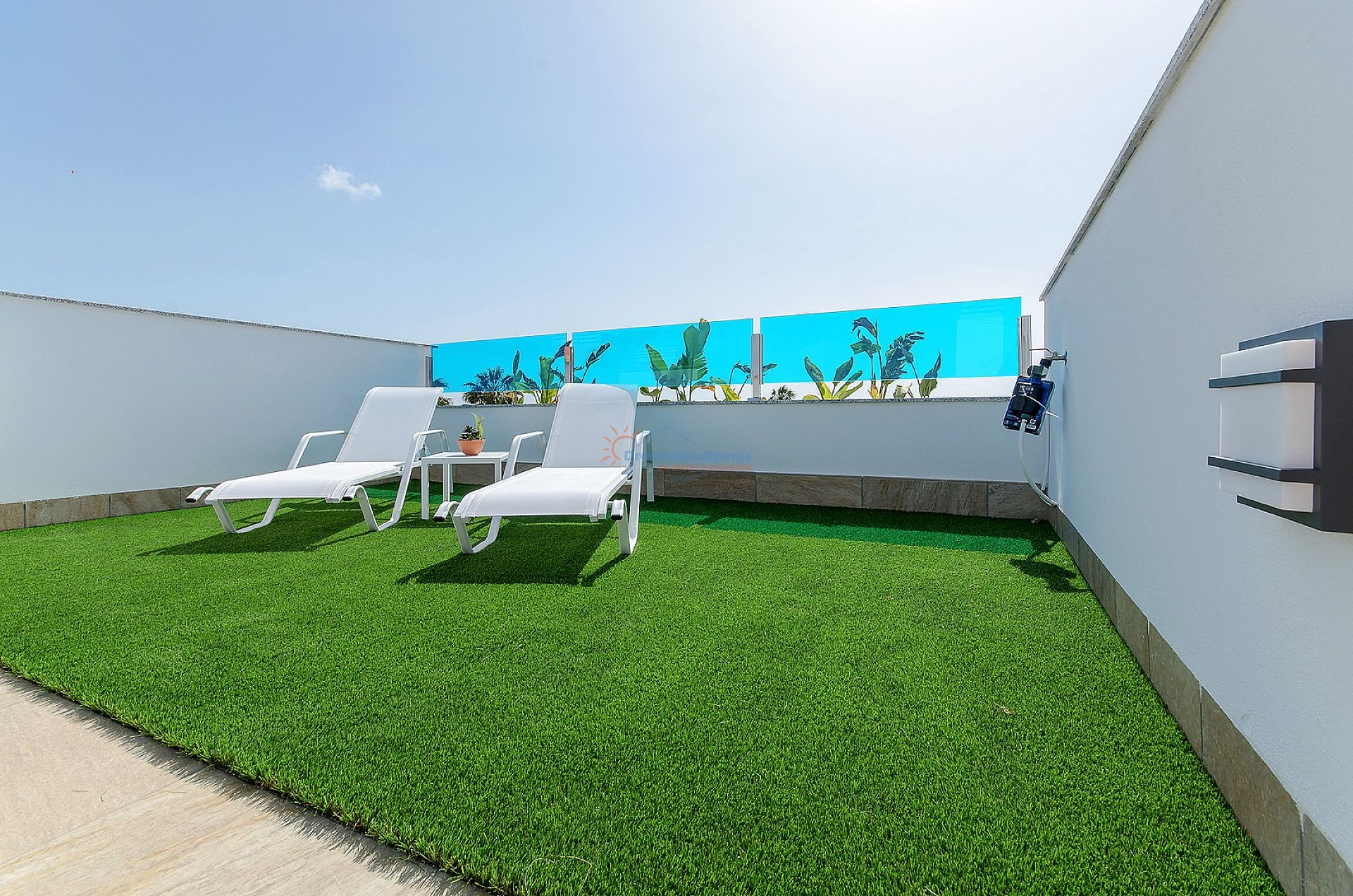 Modern herenhuis met privé solarium met panoramisch zeezicht - DroomHuisSpanje