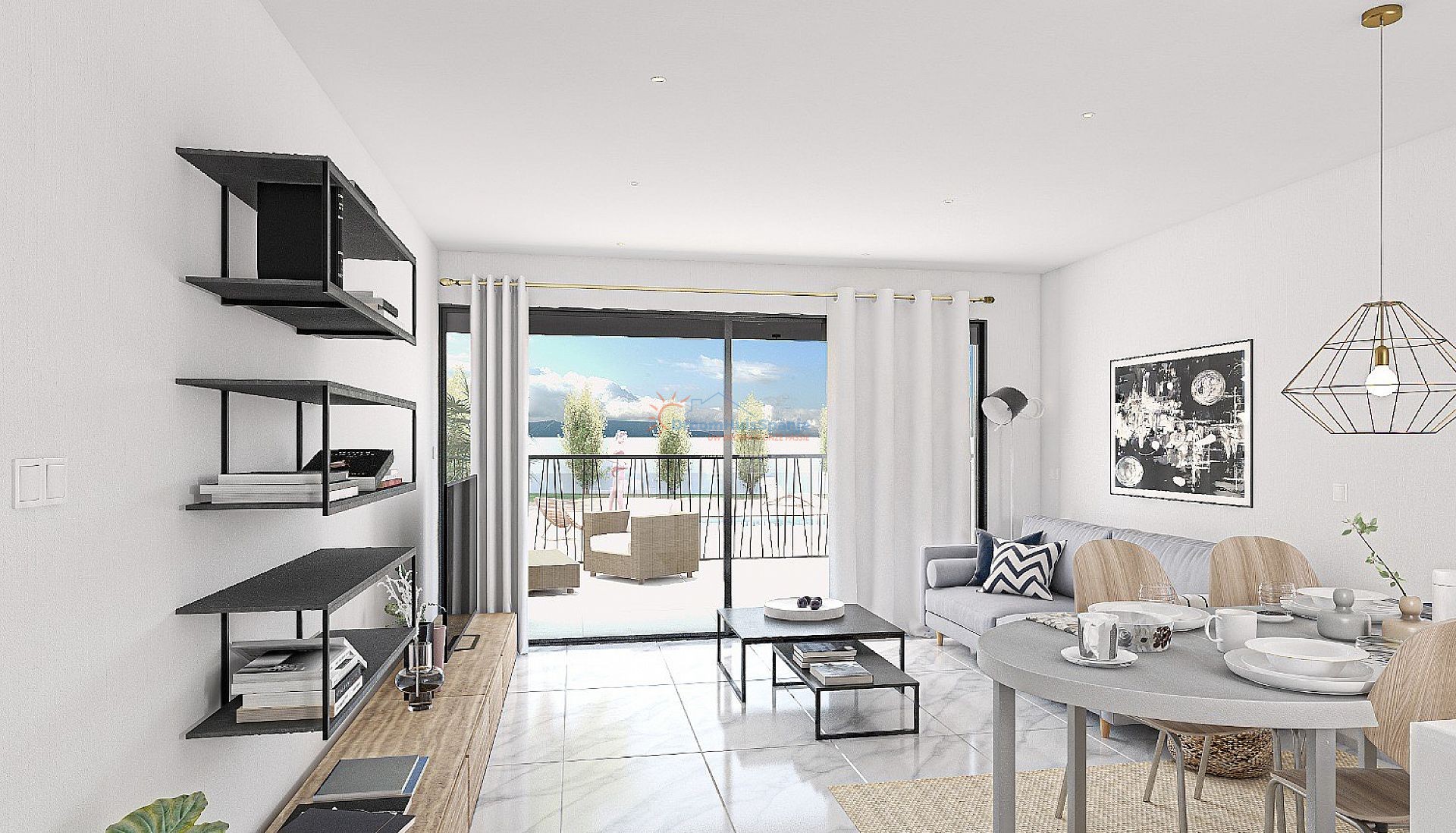 Penthouse te koop op mooie locatie in de Costa Calida - DroomHuisSpanje