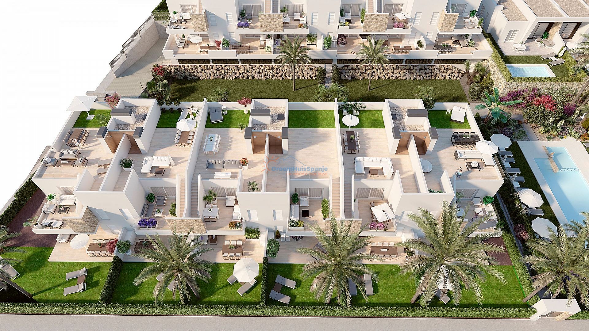 Hermoso y espacioso apartamento en planta baja - DroomHuisSpanje
