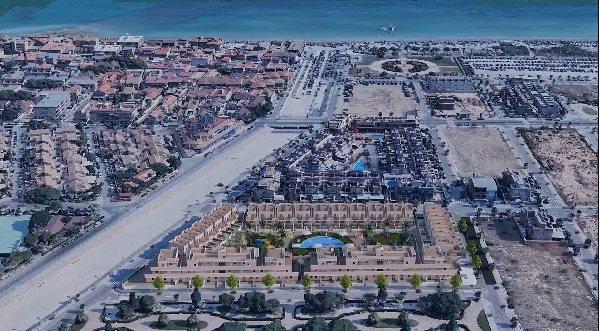 Groundfloor aparteent with 3 bedrooms on 400 meters to the beach - DroomHuisSpanje