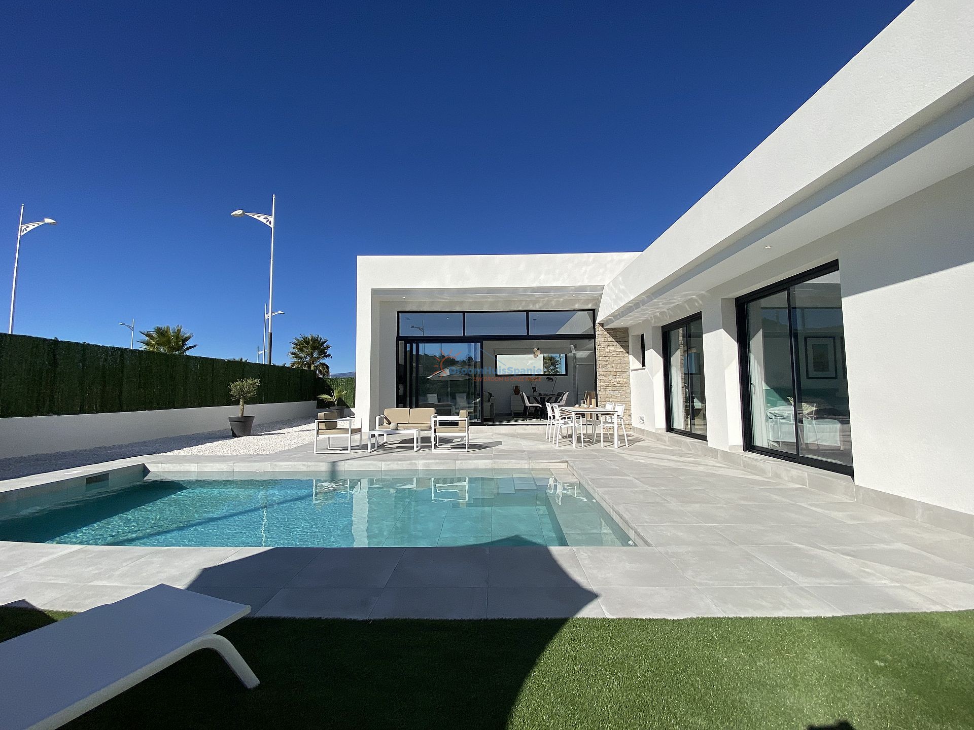 Beautiful detached villa in the beautiful green zone of Murcia - DroomHuisSpanje