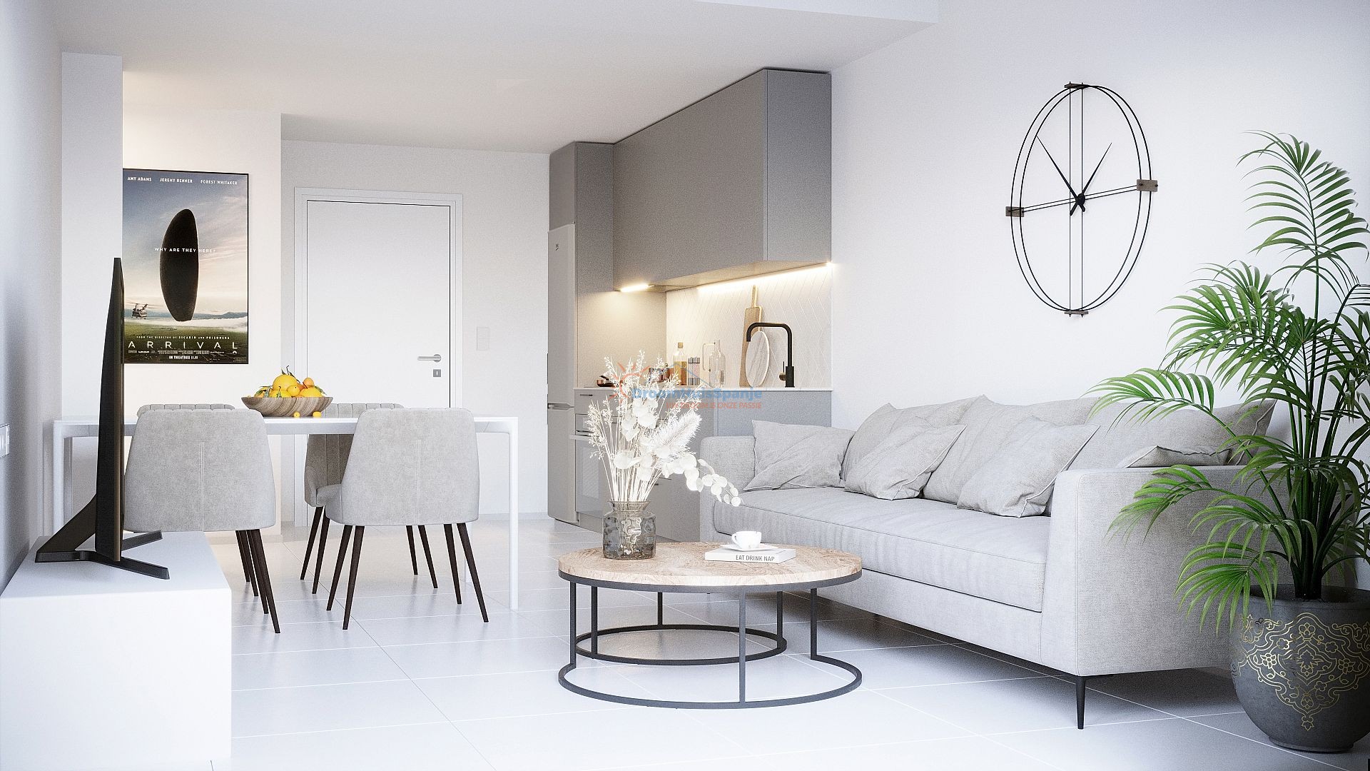 Beautiful new apartment on the third floor with 2 bedrooms - DroomHuisSpanje