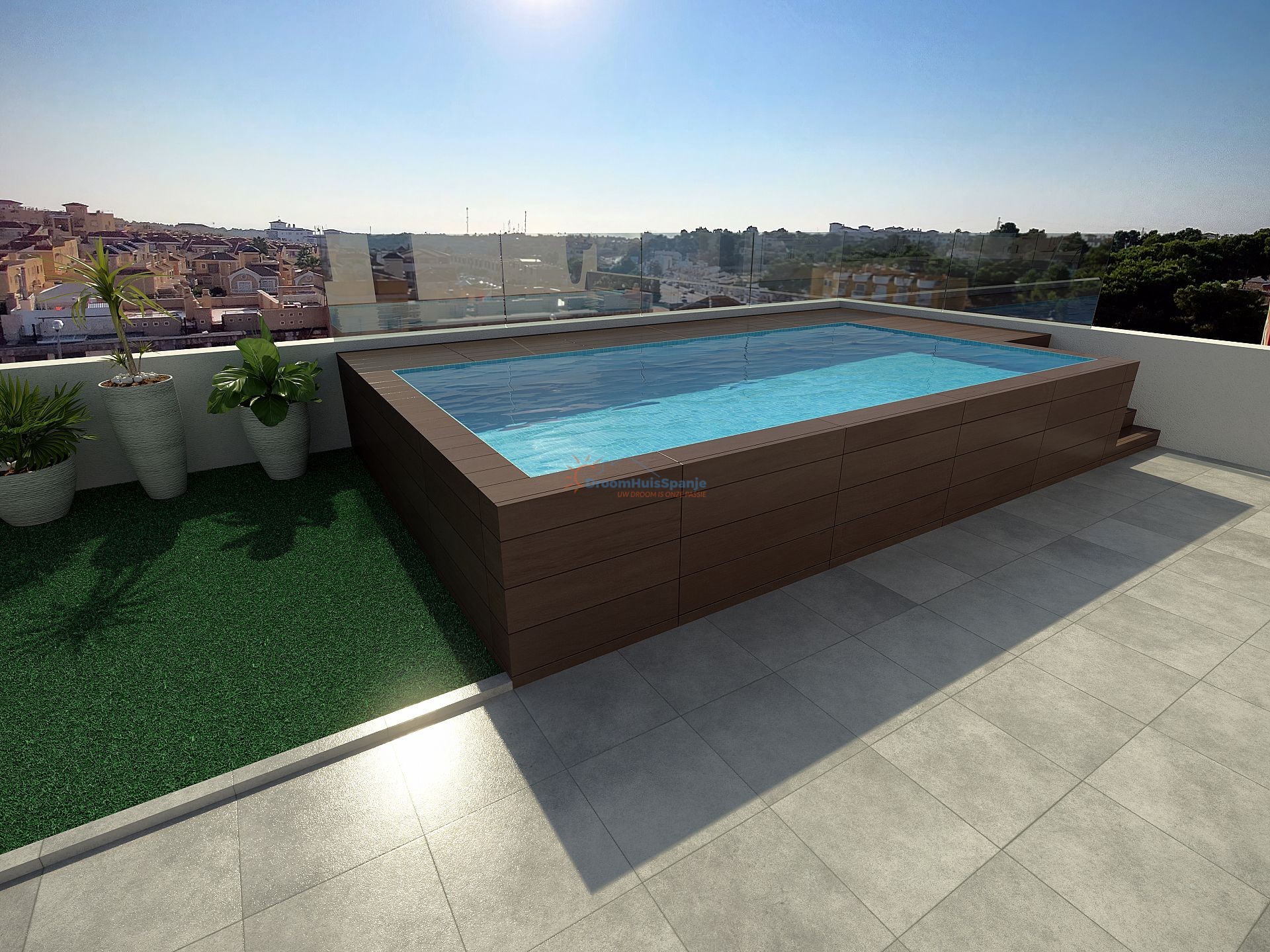 Appartement met eigen dakterras in Villamartin - DroomHuisSpanje