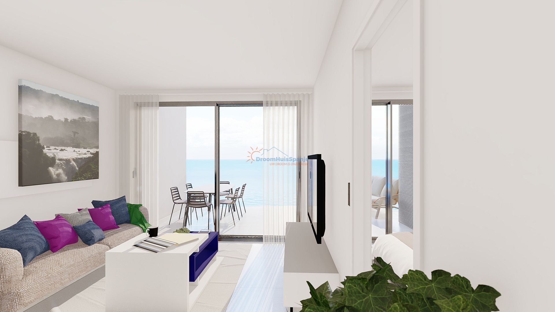 Apartamento en primera línea de playa en Torrevieja - DroomHuisSpanje