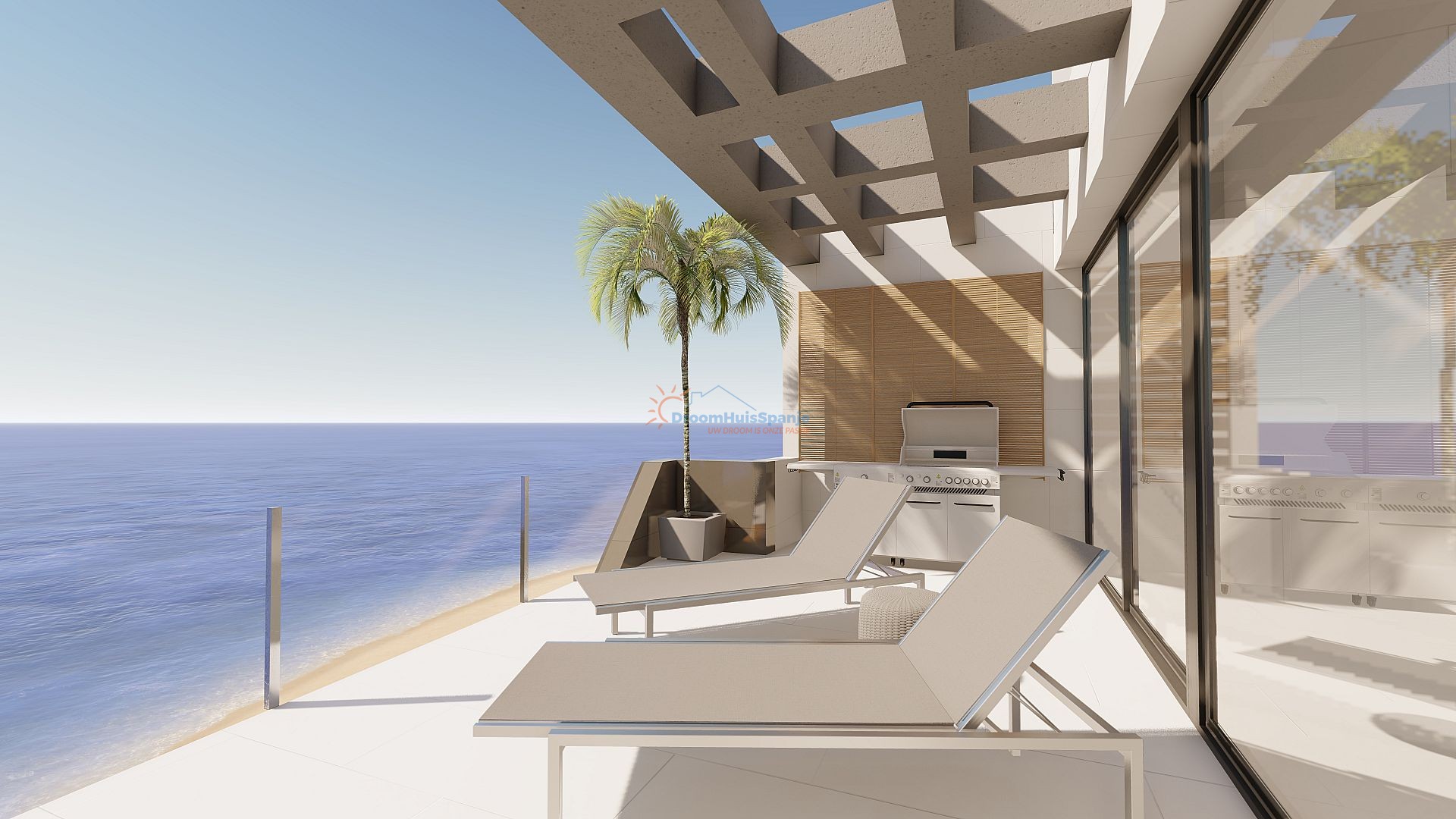 Nieuwbouw appartement op de tweede verdieping met prachtig zicht op zee - DroomHuisSpanje