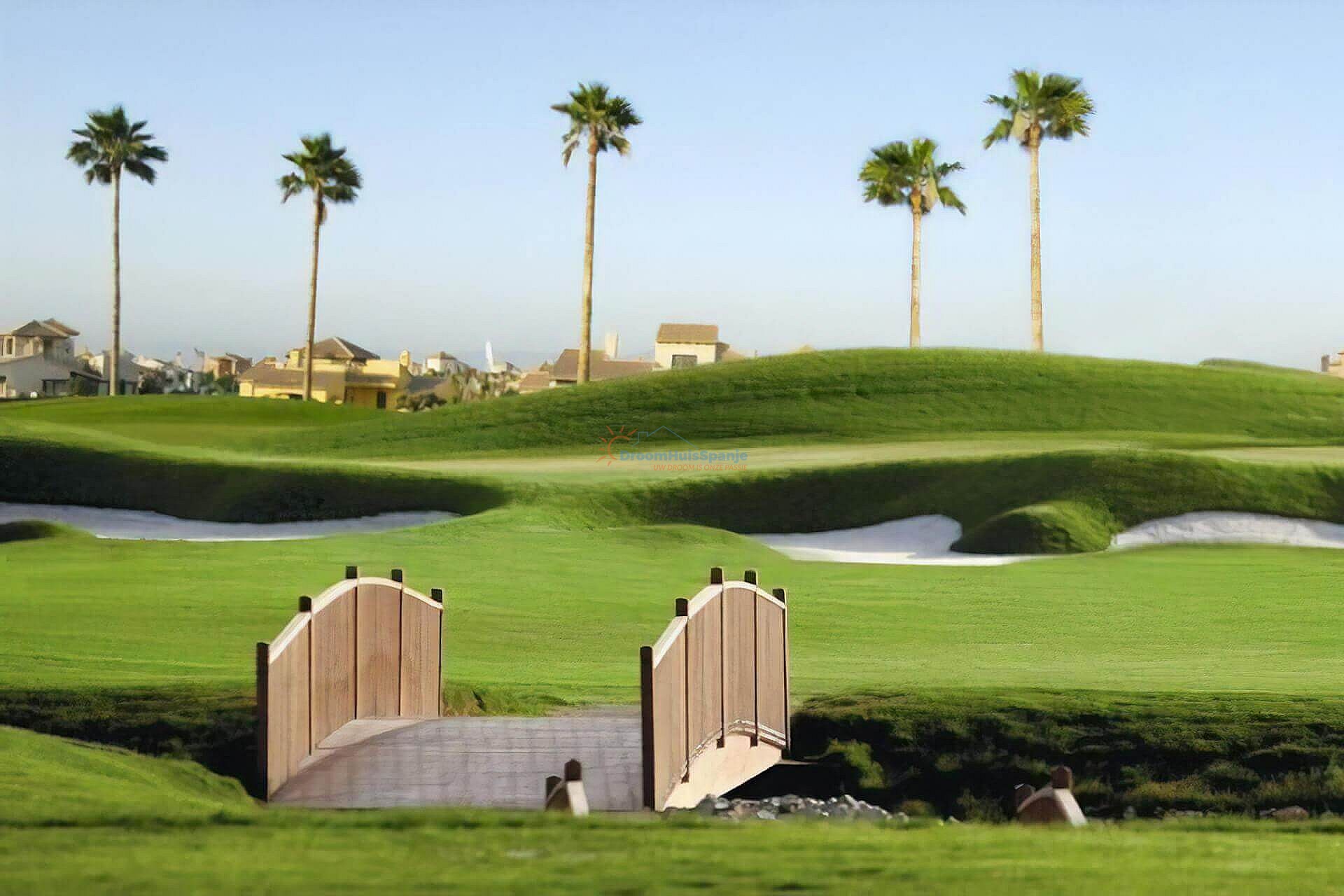 A very luxurious key-ready groundfloor apartement with private pool for sale - DroomHuisSpanje