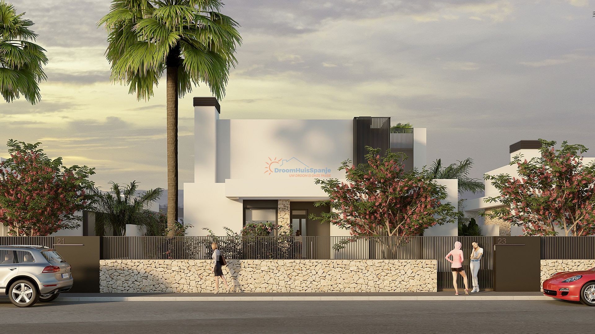 Villa de diseño en primera línea de golf - DroomHuisSpanje