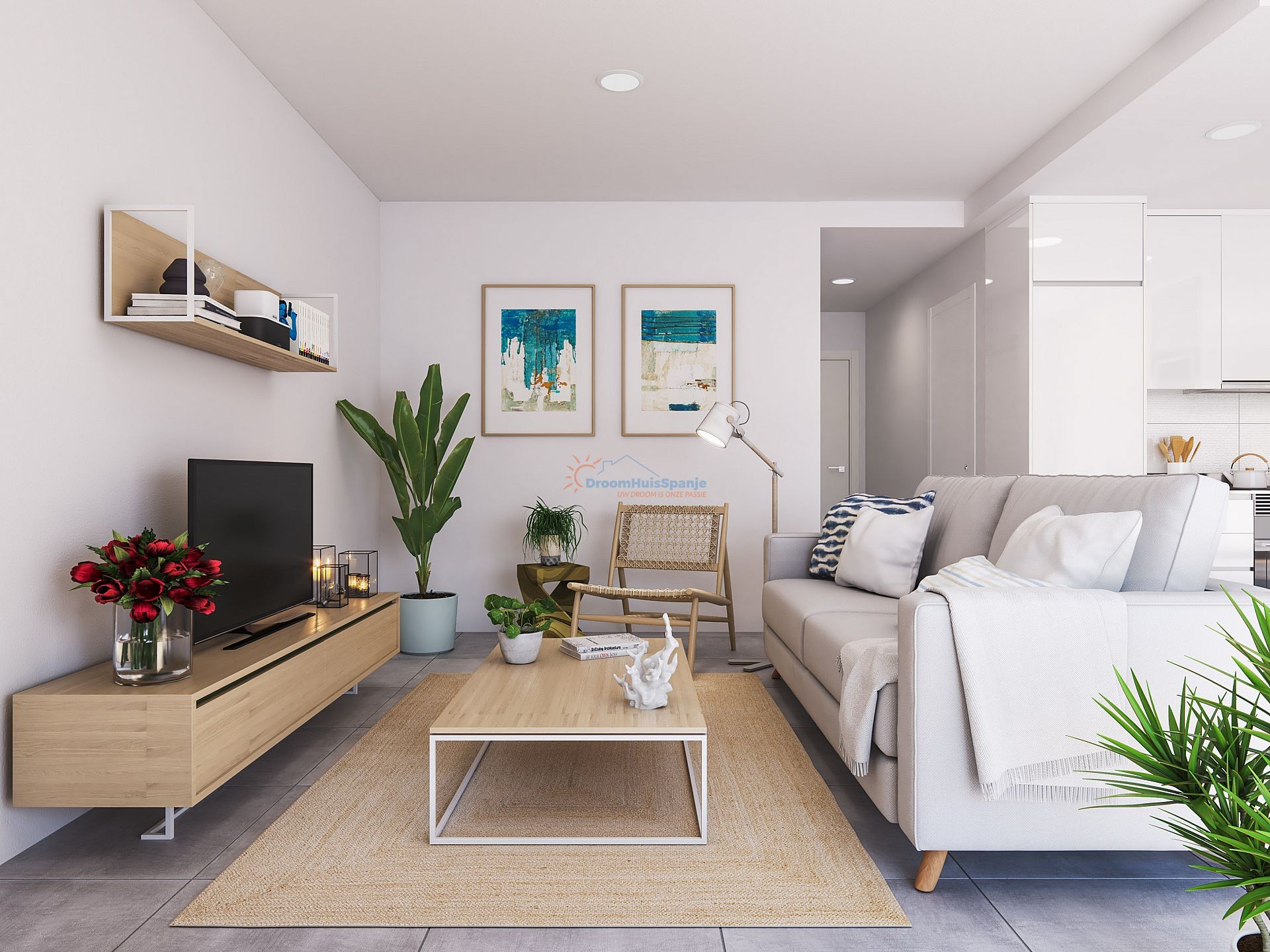 Eerste lijn strand begane grond appartement op een toplocatie - DroomHuisSpanje