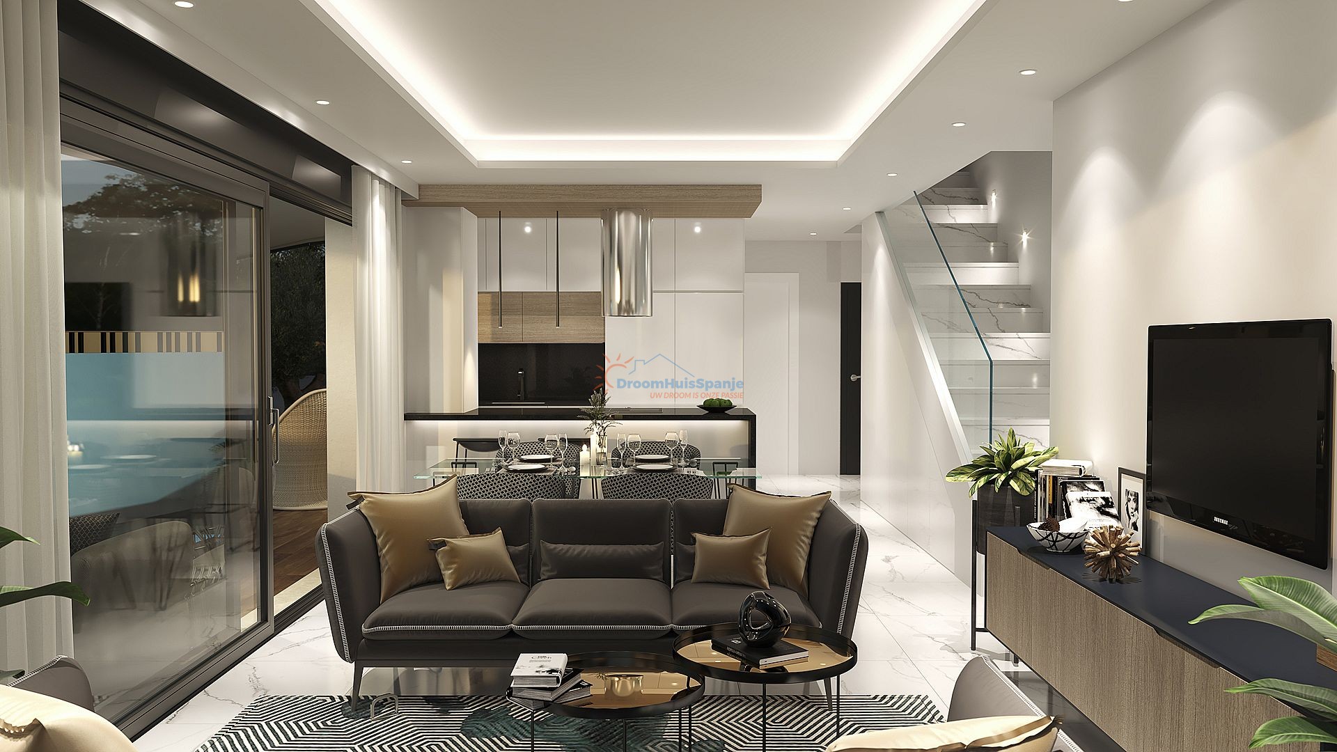 Chalet independiente con piscina privada cerca de las playas de La Mata - DroomHuisSpanje