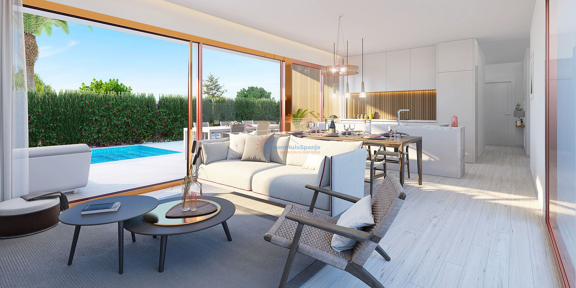 Modern detached 3 bed villa on the VistaBella Golf Resort, Orihuela Costa - DroomHuisSpanje