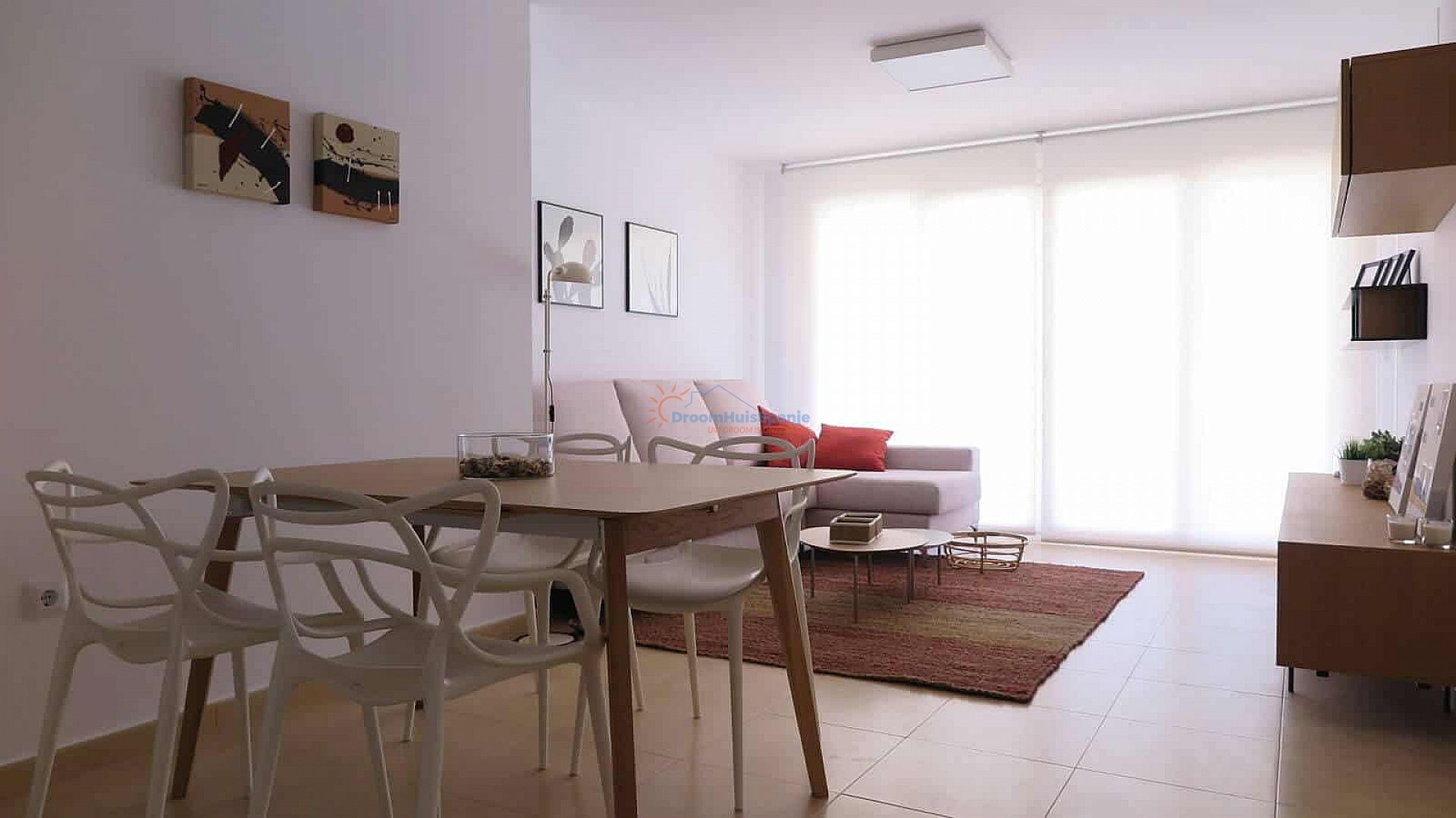 Apartamento de 3 dormitorios en primera línea de golf - DroomHuisSpanje