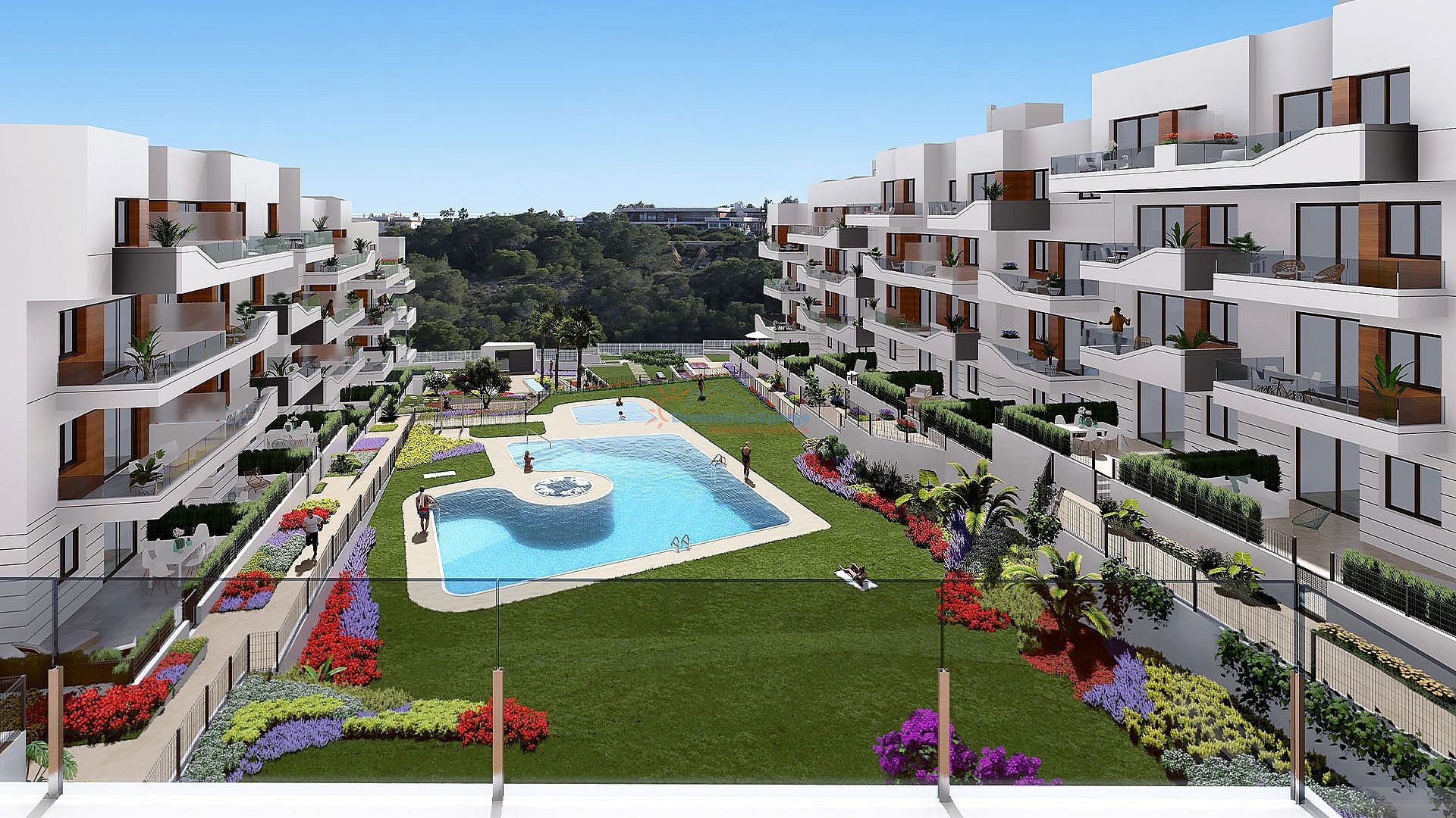 Newly built apartment in the Costa Blanca South, Villamartin - DroomHuisSpanje