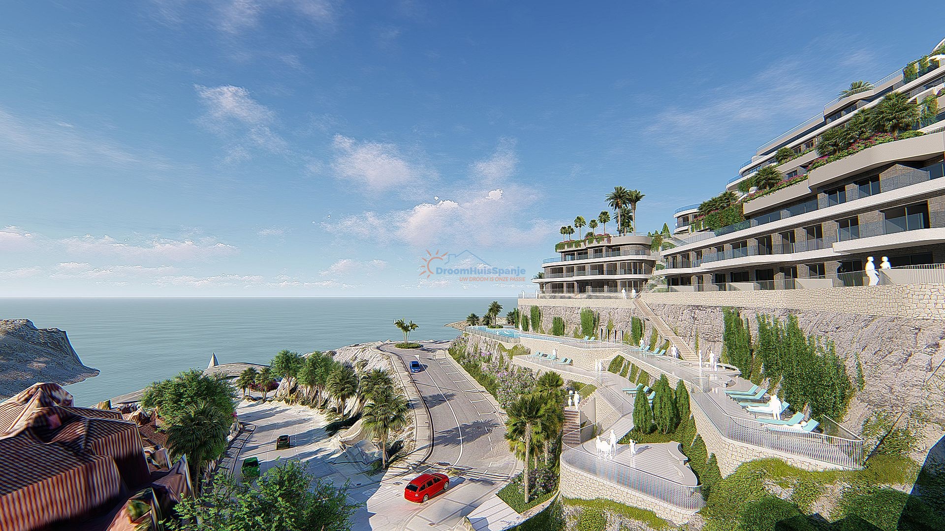 Apartamento de 2 habitaciones cerca de la playa - DroomHuisSpanje