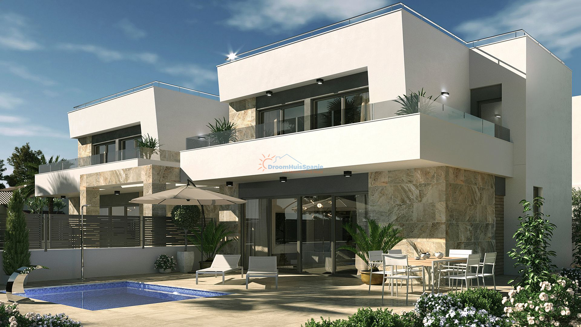 Moderne villa 3 slaapkamer in  Orihuela Costa - DroomHuisSpanje