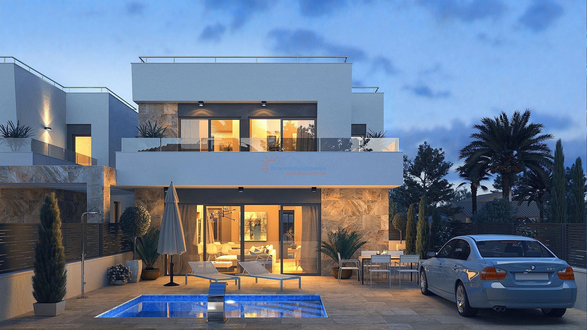 Moderne villa 3 slaapkamer in  Orihuela Costa - DroomHuisSpanje