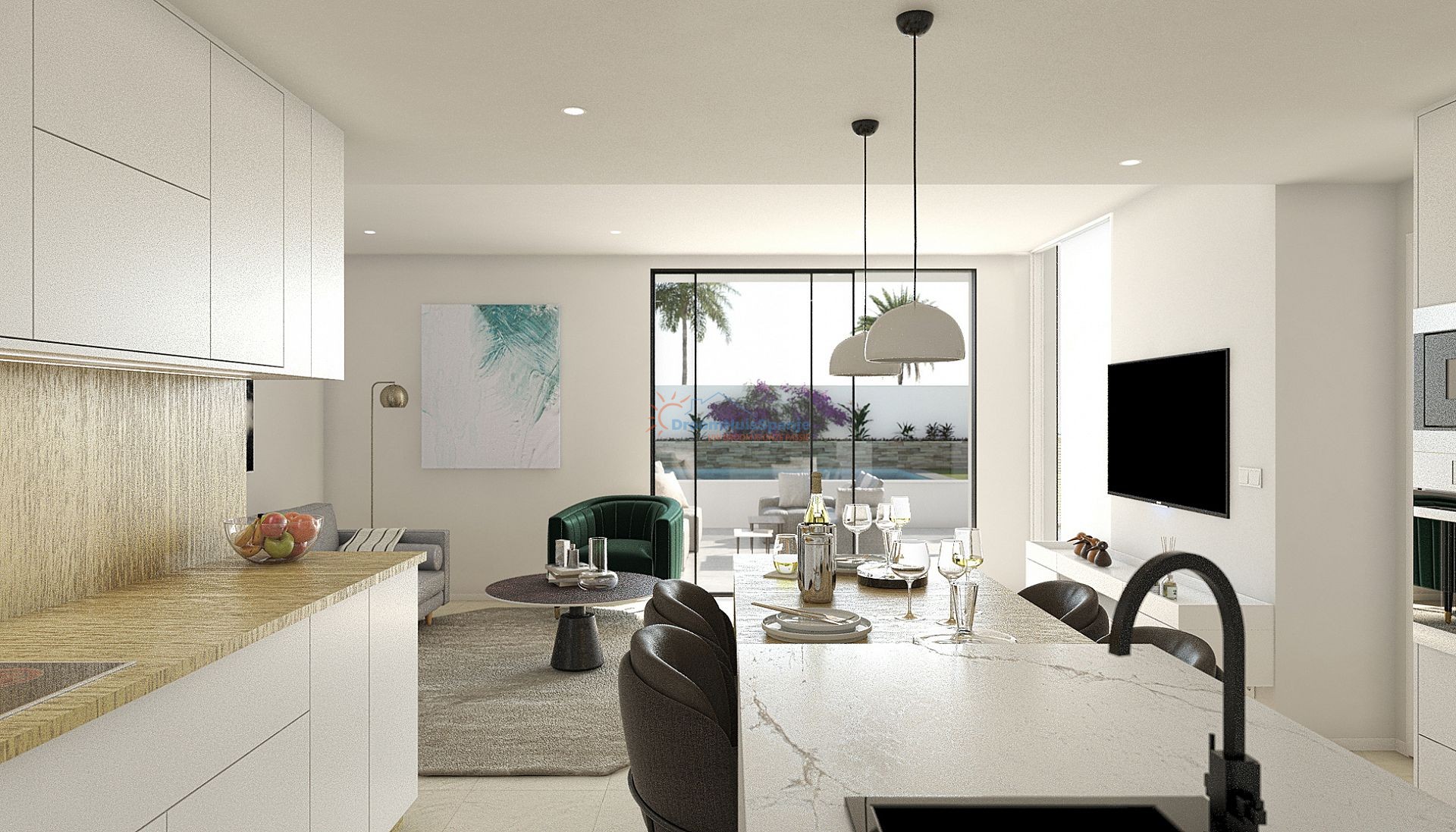 Penthouse deluxe op geweldige locatie met privé dakterras met buitenkeuken - DroomHuisSpanje