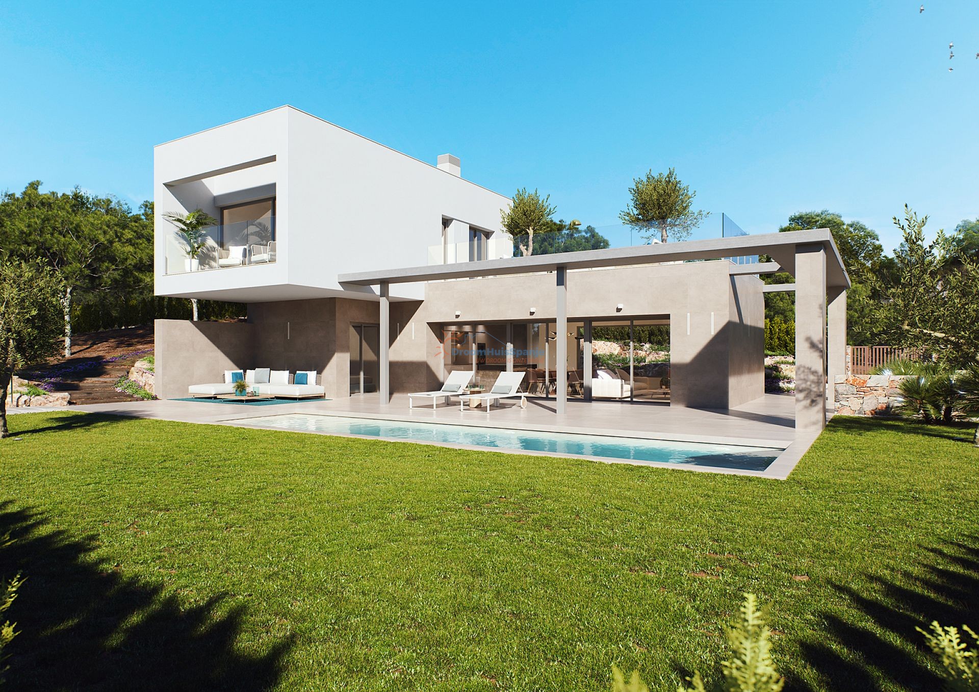 Design villa met 3 slaapkamers op Las Colinas Golf - DroomHuisSpanje