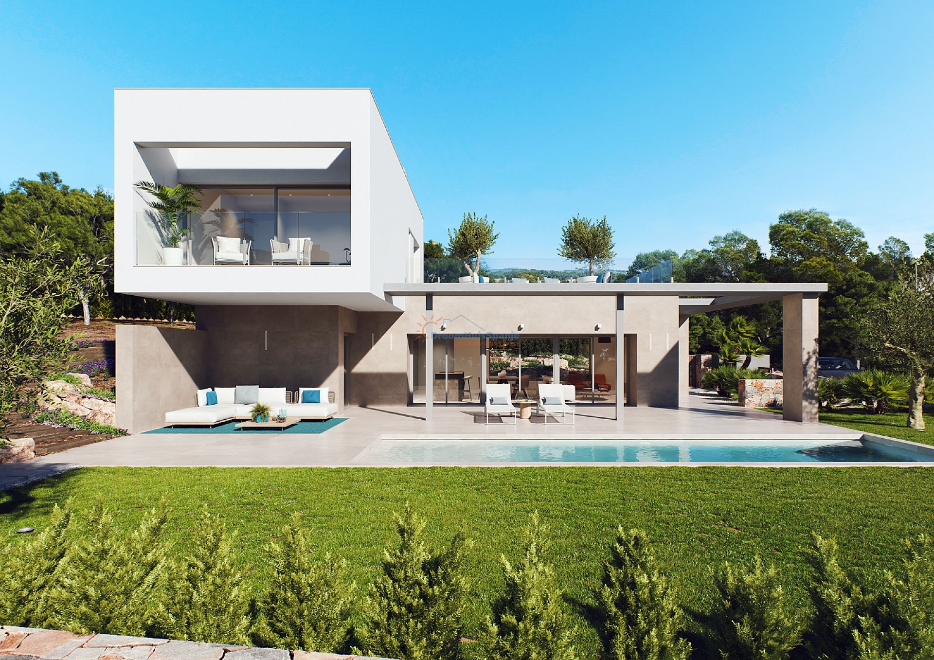 Design villa met 3 slaapkamers op Las Colinas Golf - DroomHuisSpanje