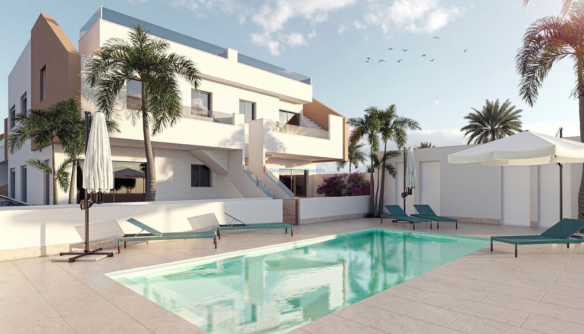 Penthouse in small-scale complex with private solarium - DroomHuisSpanje