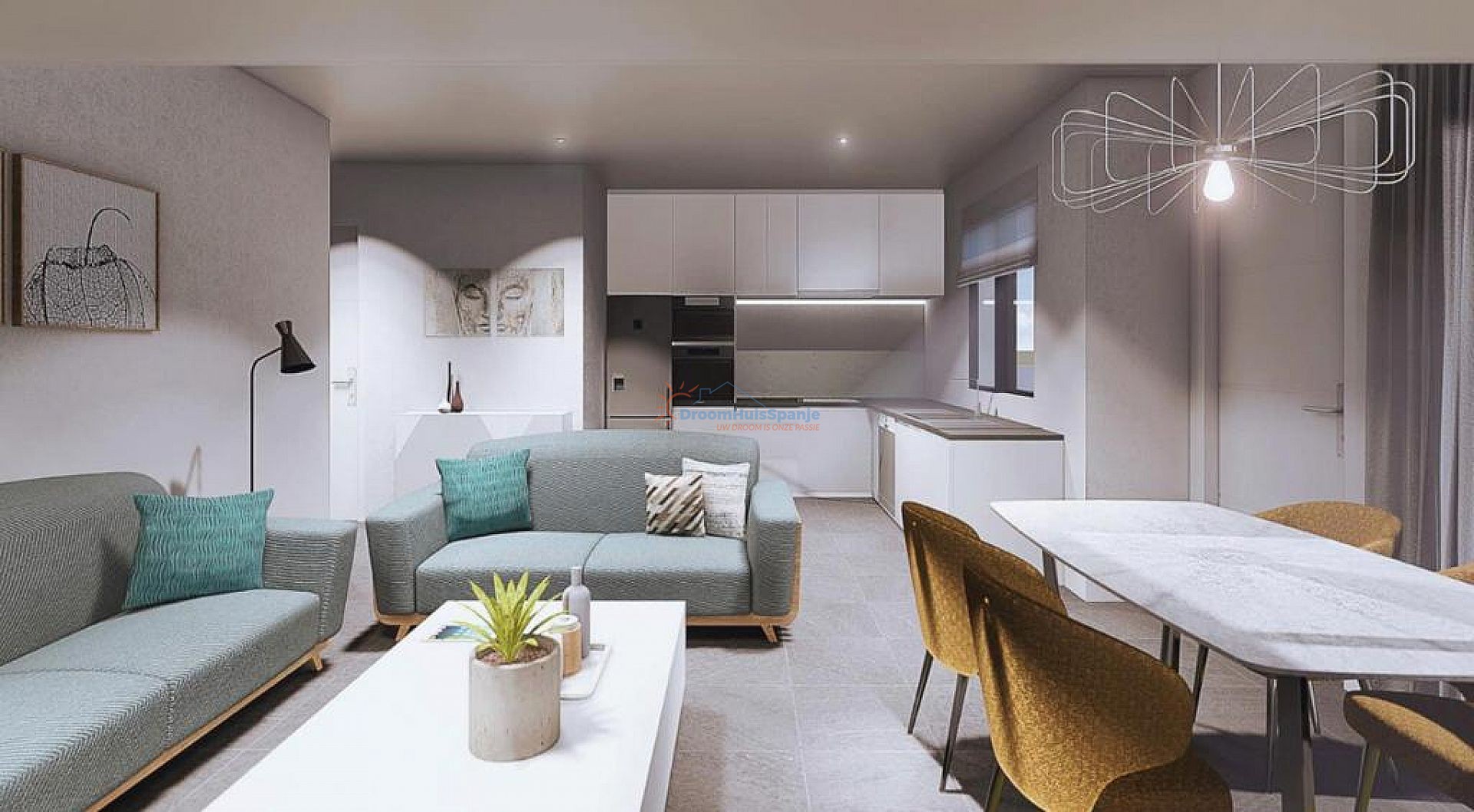 Penthouse in small-scale complex with private solarium - DroomHuisSpanje