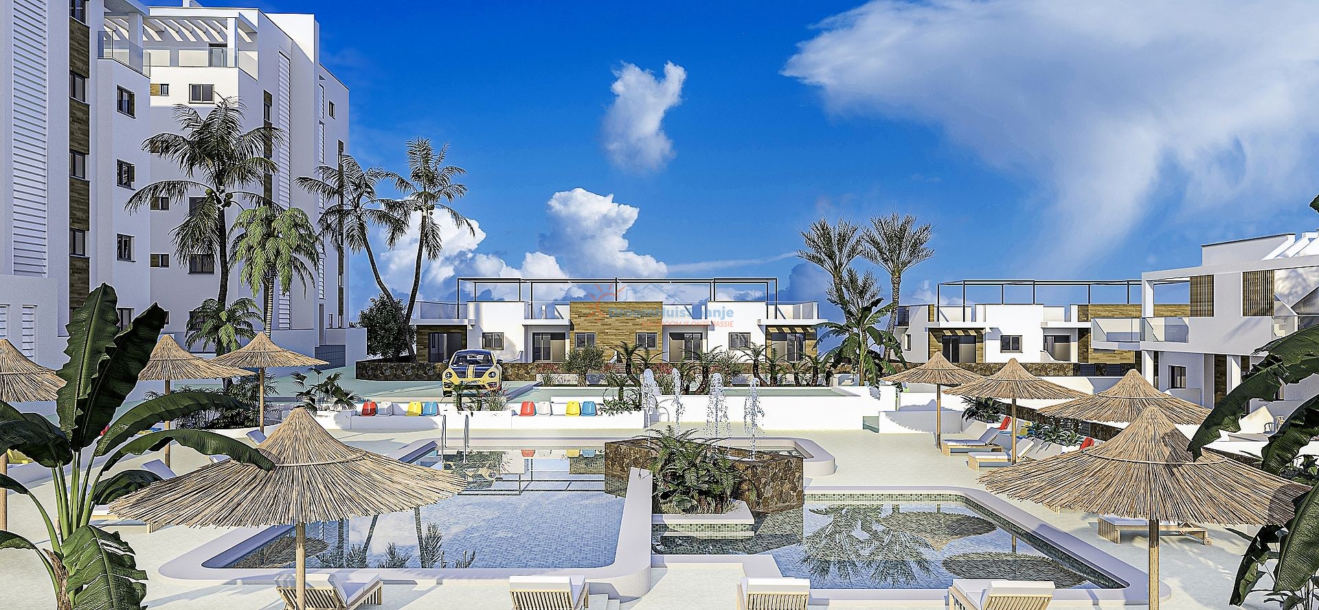 Spacious 3 bedroom apartment on the ground floor - DroomHuisSpanje