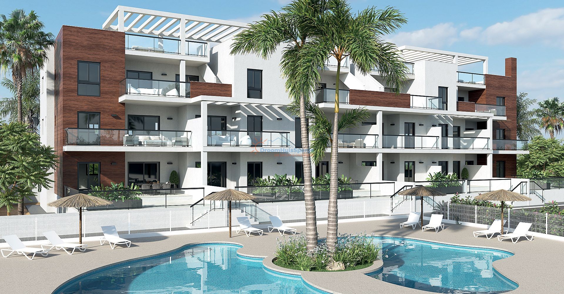 3 slaapkamer appartement met balkon - DroomHuisSpanje