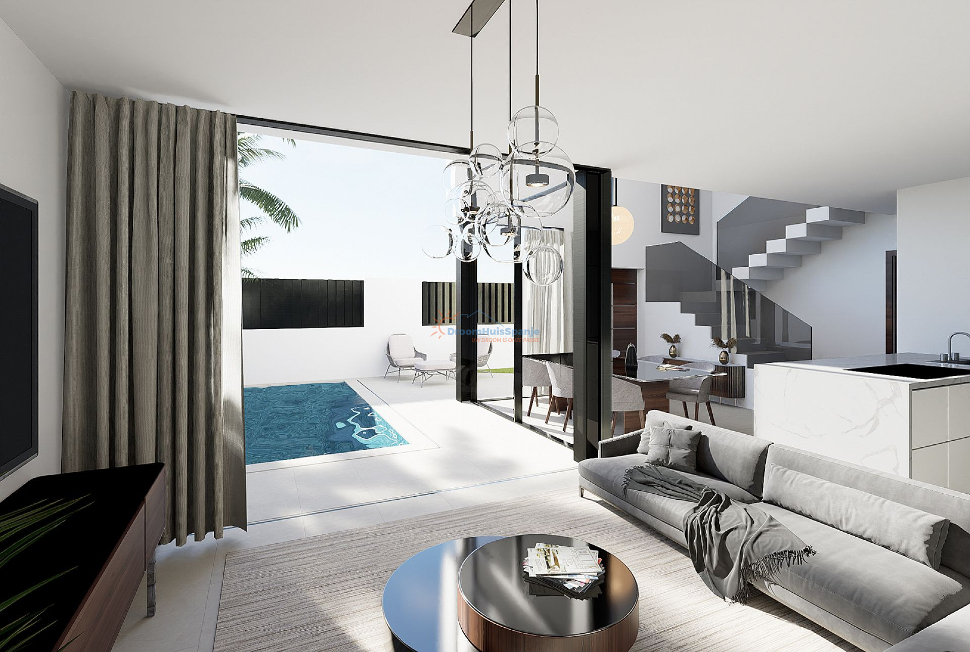 Moderne design villa met privé zwembad  in de Costa Calida - DroomHuisSpanje