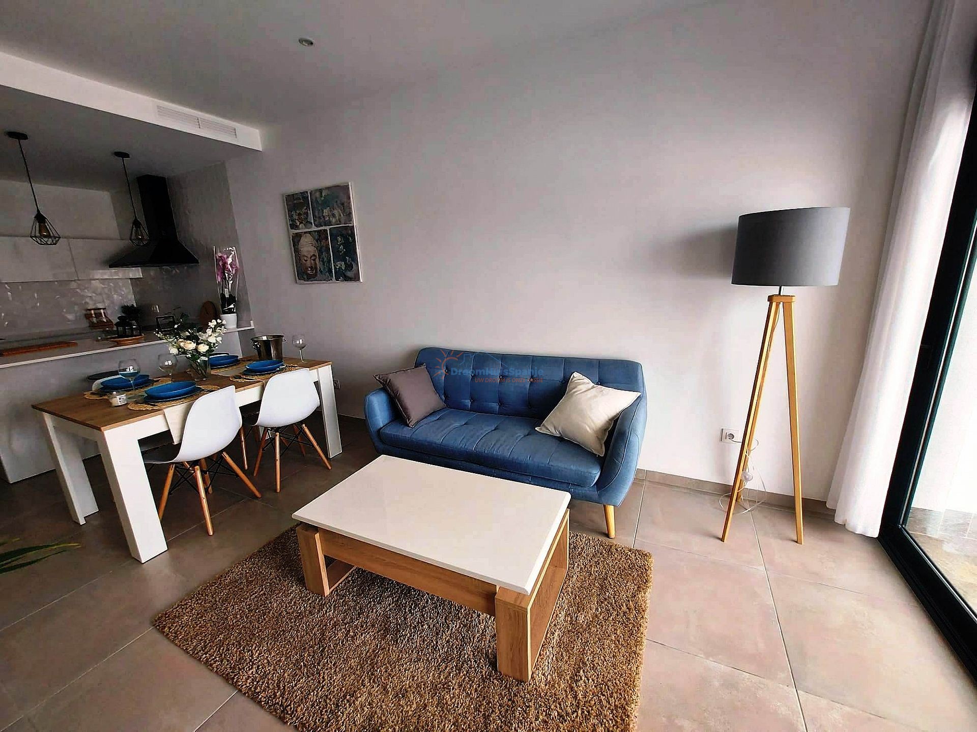 Moderne geschakelde woning met zwembad en privé dakterras in de Costa Blanca - DroomHuisSpanje