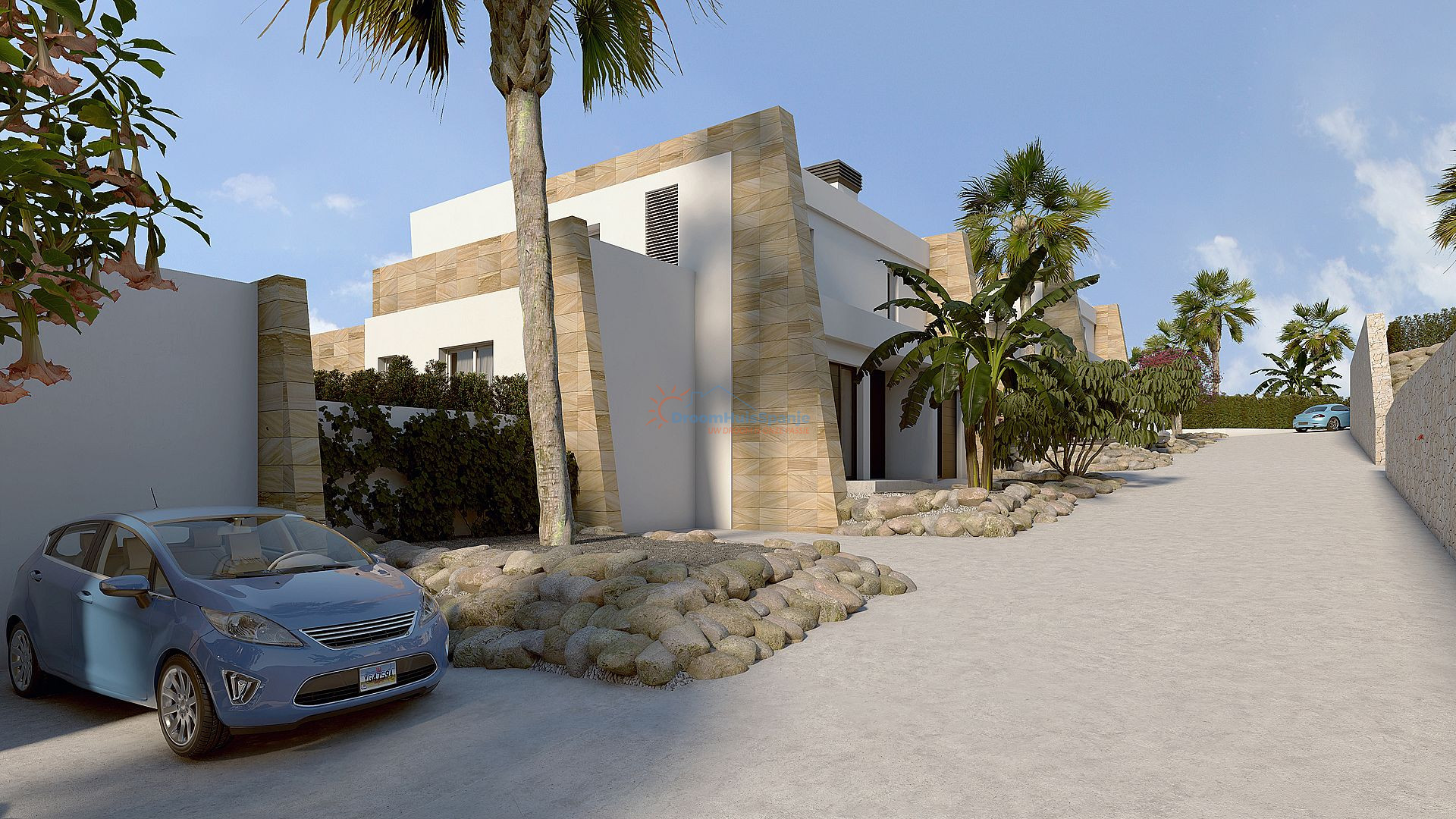 Half vrijstaande moderne villa op toplocatie in de Costa Blanca Zuid - DroomHuisSpanje