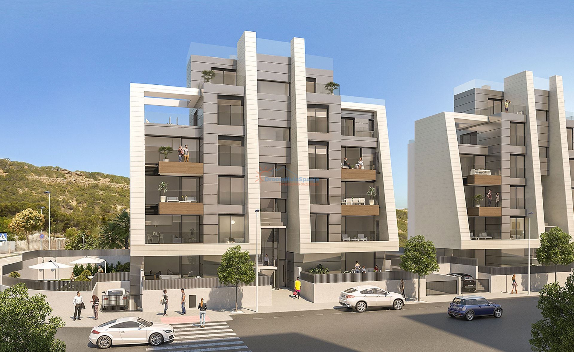 Zeer ruim nieuwbouw appartement in Guardamar Hills - DroomHuisSpanje