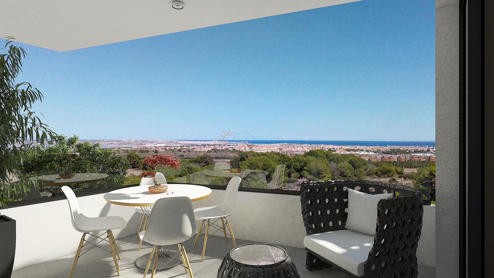 3 slaapkamer penthouse met privé dakterras in de Costa Blanca - DroomHuisSpanje