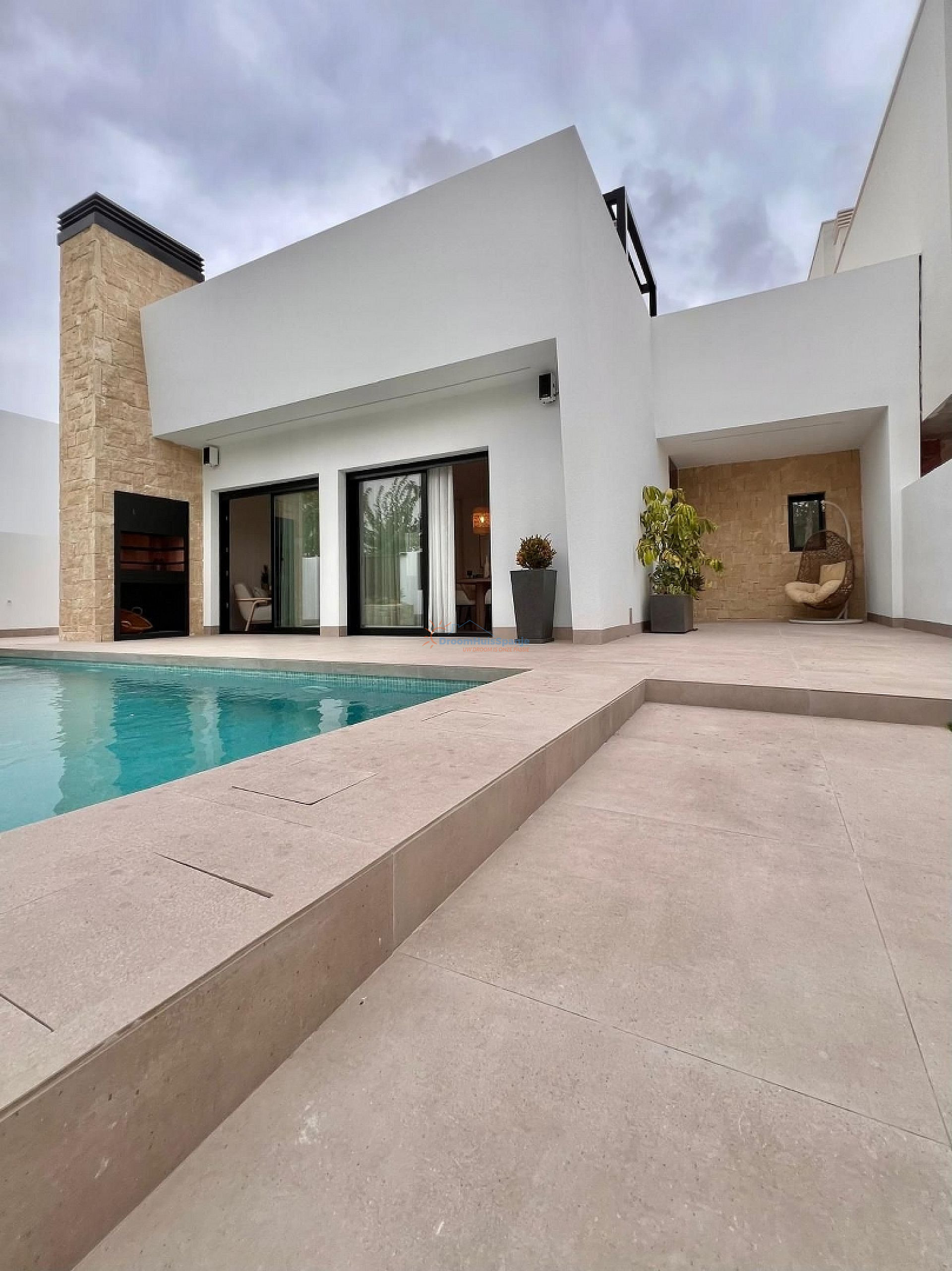 Chalet independiente en San Pedro del Pinatar - Lo Pagan - Obra nueva - DroomHuisSpanje