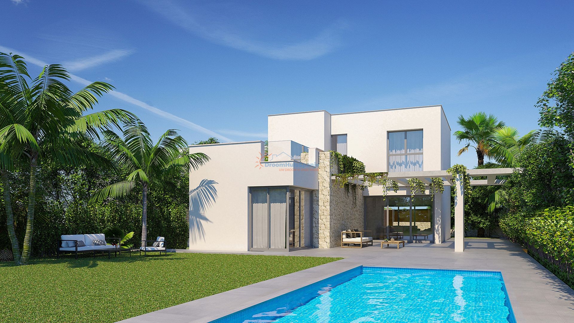 Detached Villa in Lo Romero Golf - New build - DroomHuisSpanje
