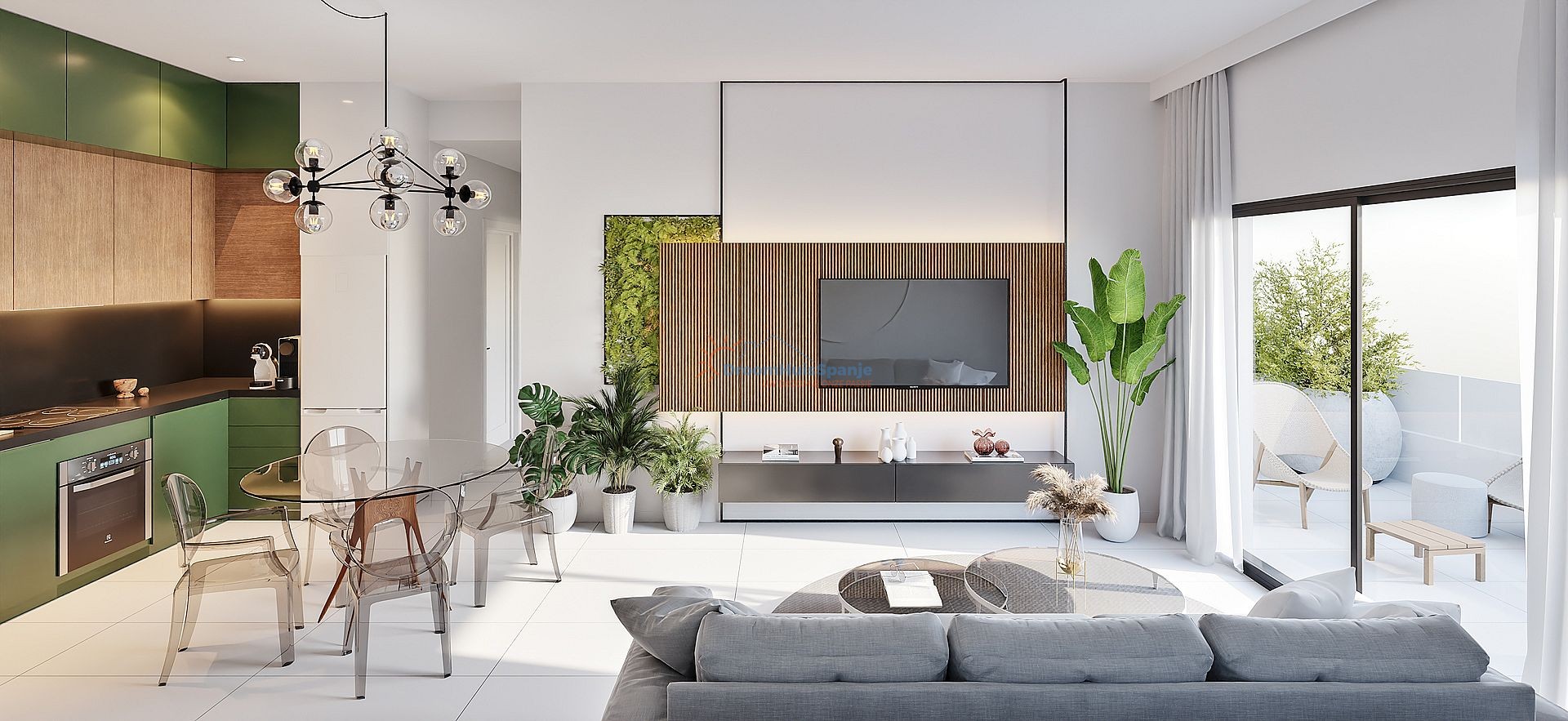 3 slaapkamer modern ruim penthouse in de Costa Blanca Zuid - DroomHuisSpanje