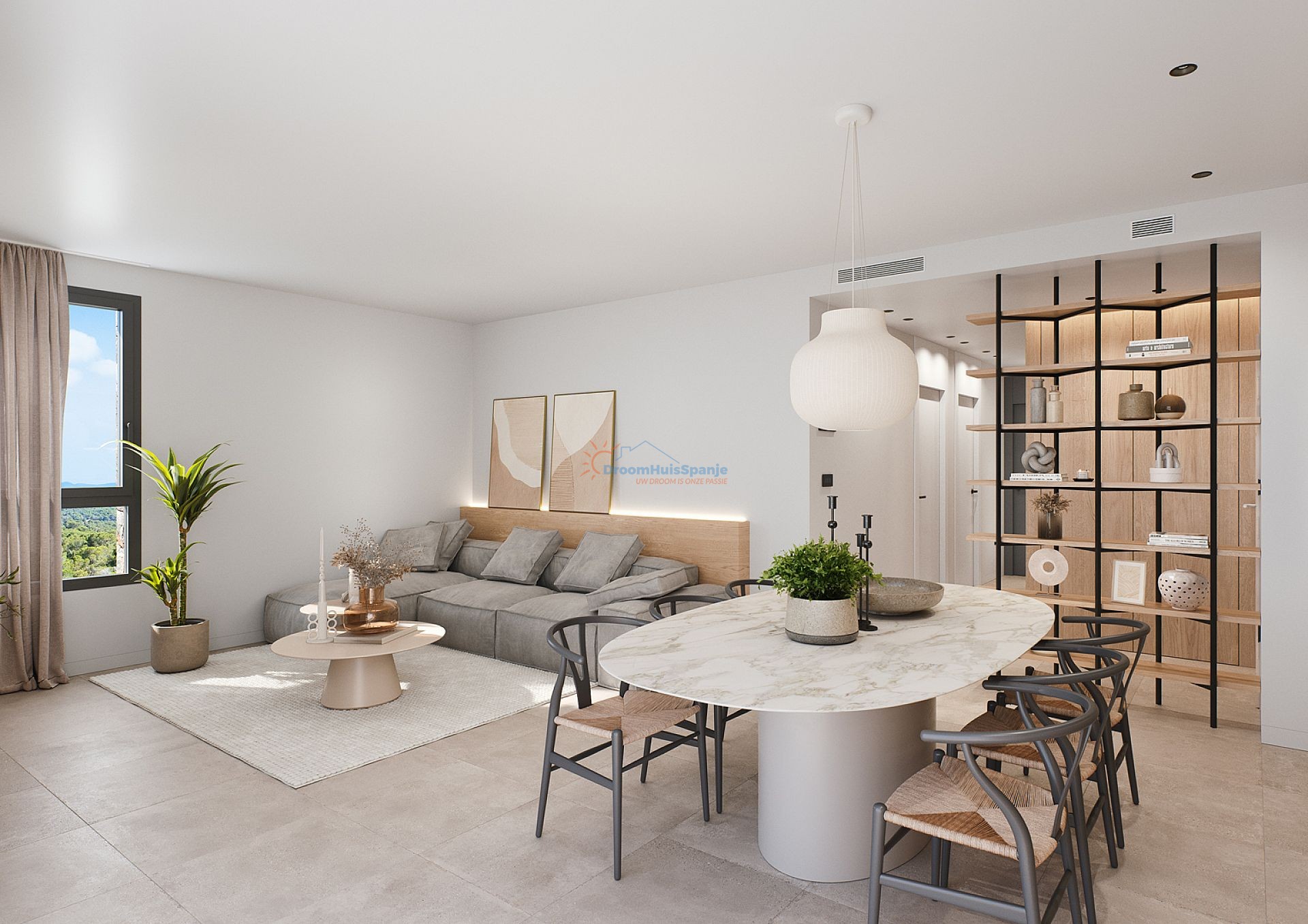 Apartamento en Las Colinas Golf Country Club - Obra nueva - DroomHuisSpanje