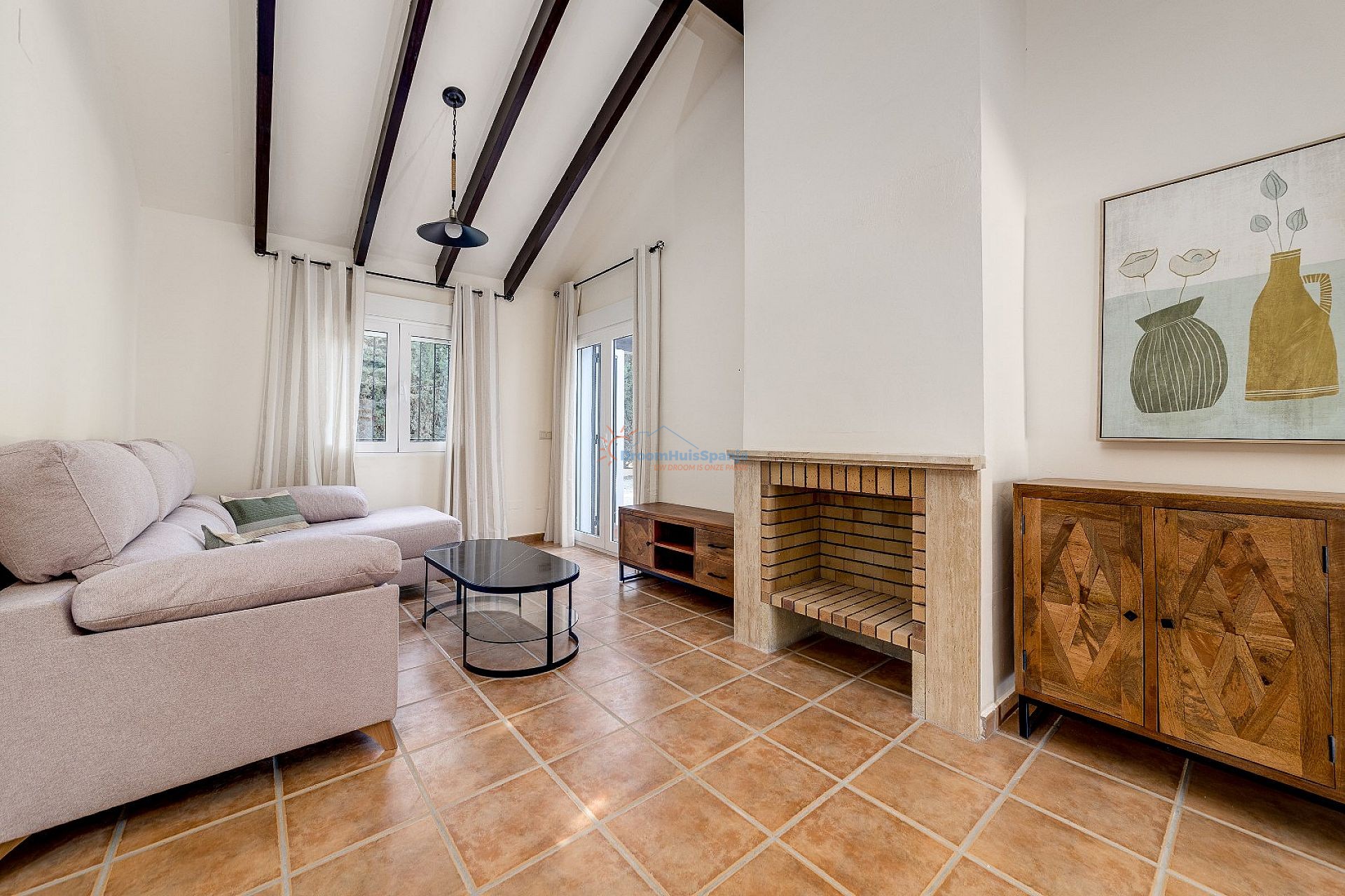 Chalet independiente en Fuente Álamo - Obra nueva - DroomHuisSpanje