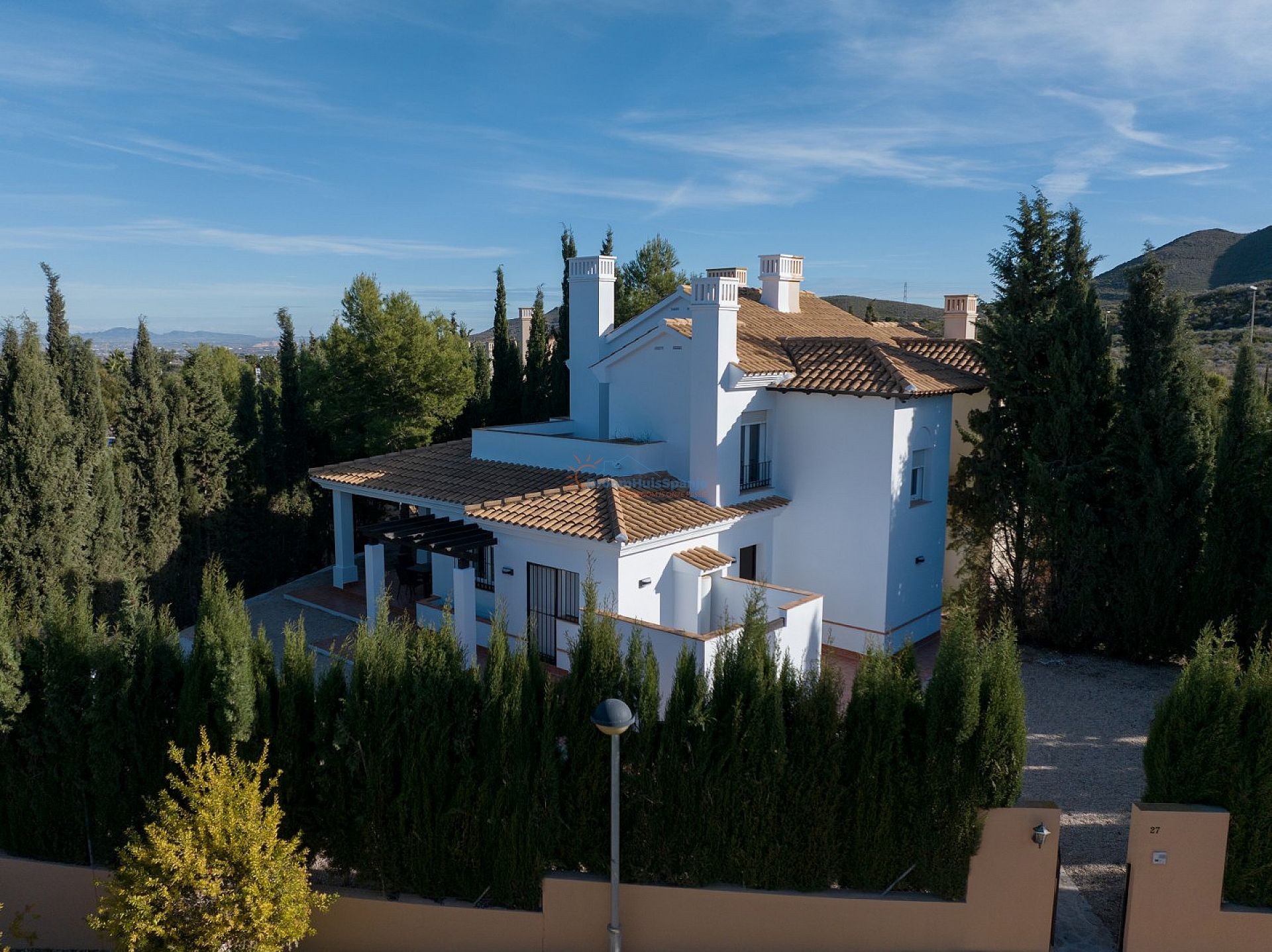 Chalet independiente en Fuente Álamo - Obra nueva - DroomHuisSpanje