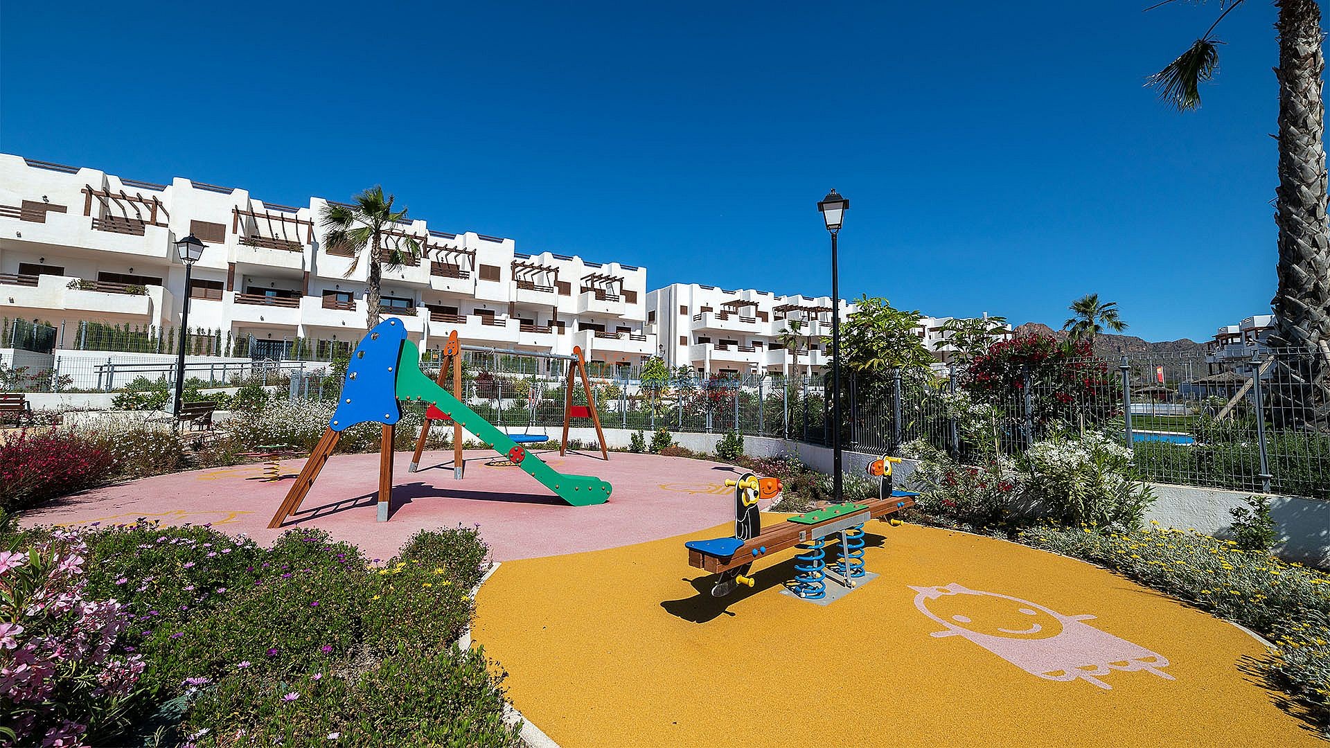 Begane grond appartement met privé tuin in fase 7 Mar de Pulpi - DroomHuisSpanje