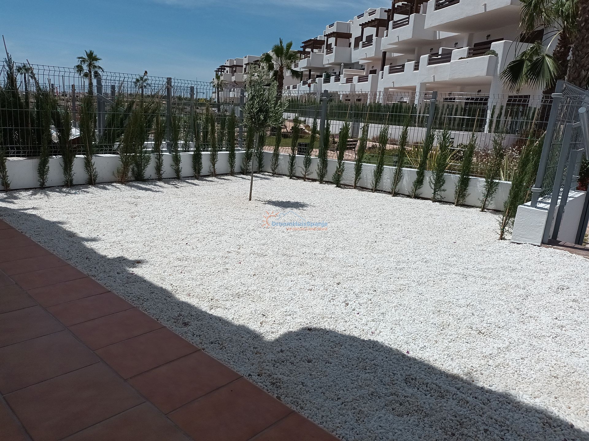 Begane grond appartement met privé tuin in fase 7 Mar de Pulpi - DroomHuisSpanje