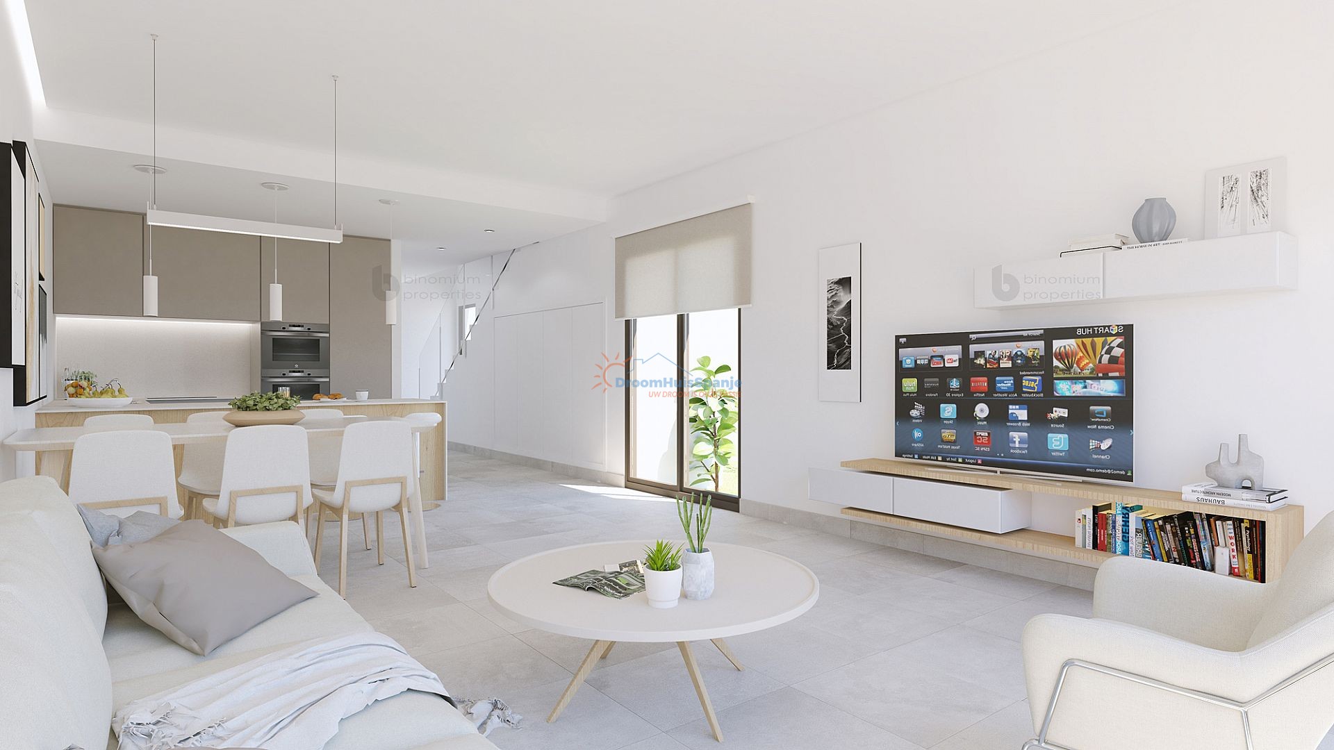 Chalet independiente en Mil Palmeras - Obra nueva - DroomHuisSpanje