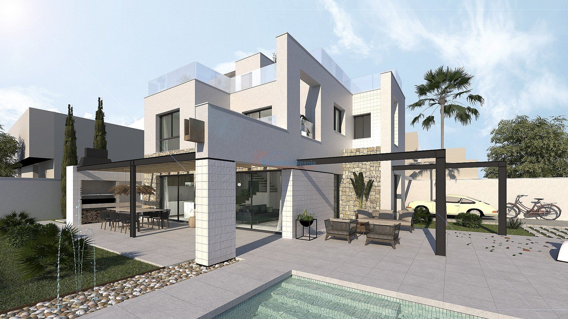 Detached Villa in San Pedro del Pinatar - Lo Pagan - New build - DroomHuisSpanje