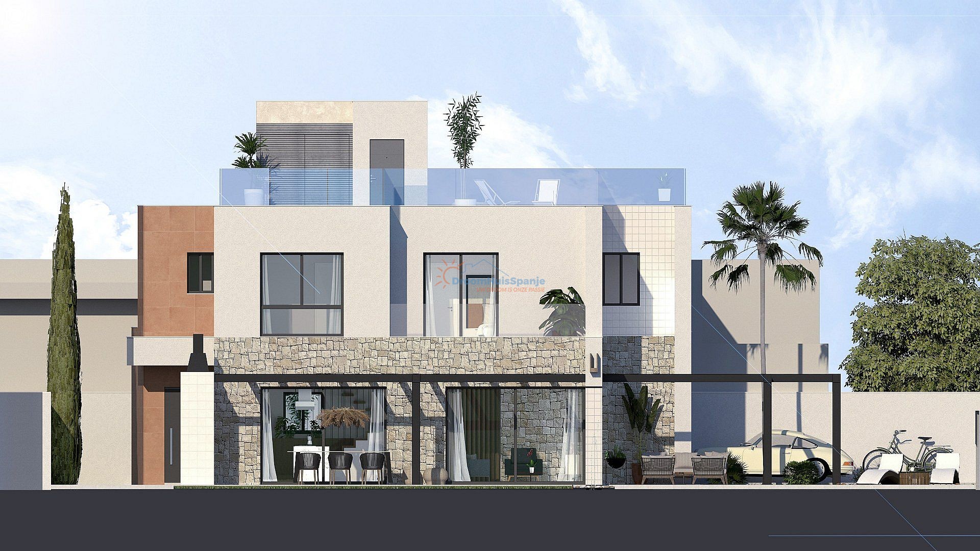 Detached Villa in San Pedro del Pinatar - Lo Pagan - New build - DroomHuisSpanje