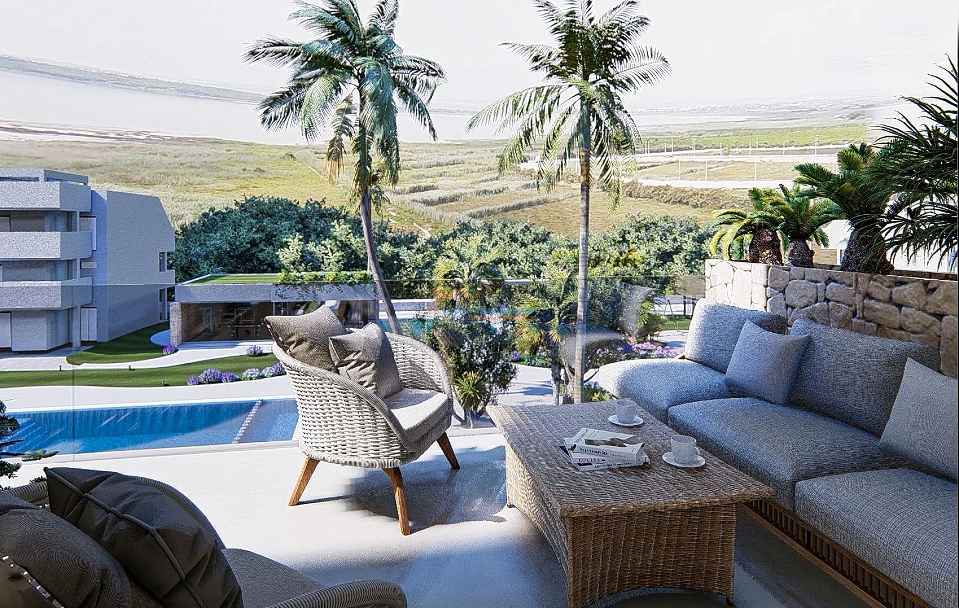 Penthouse in El Raso, Guardamar del Segura - New build - DroomHuisSpanje