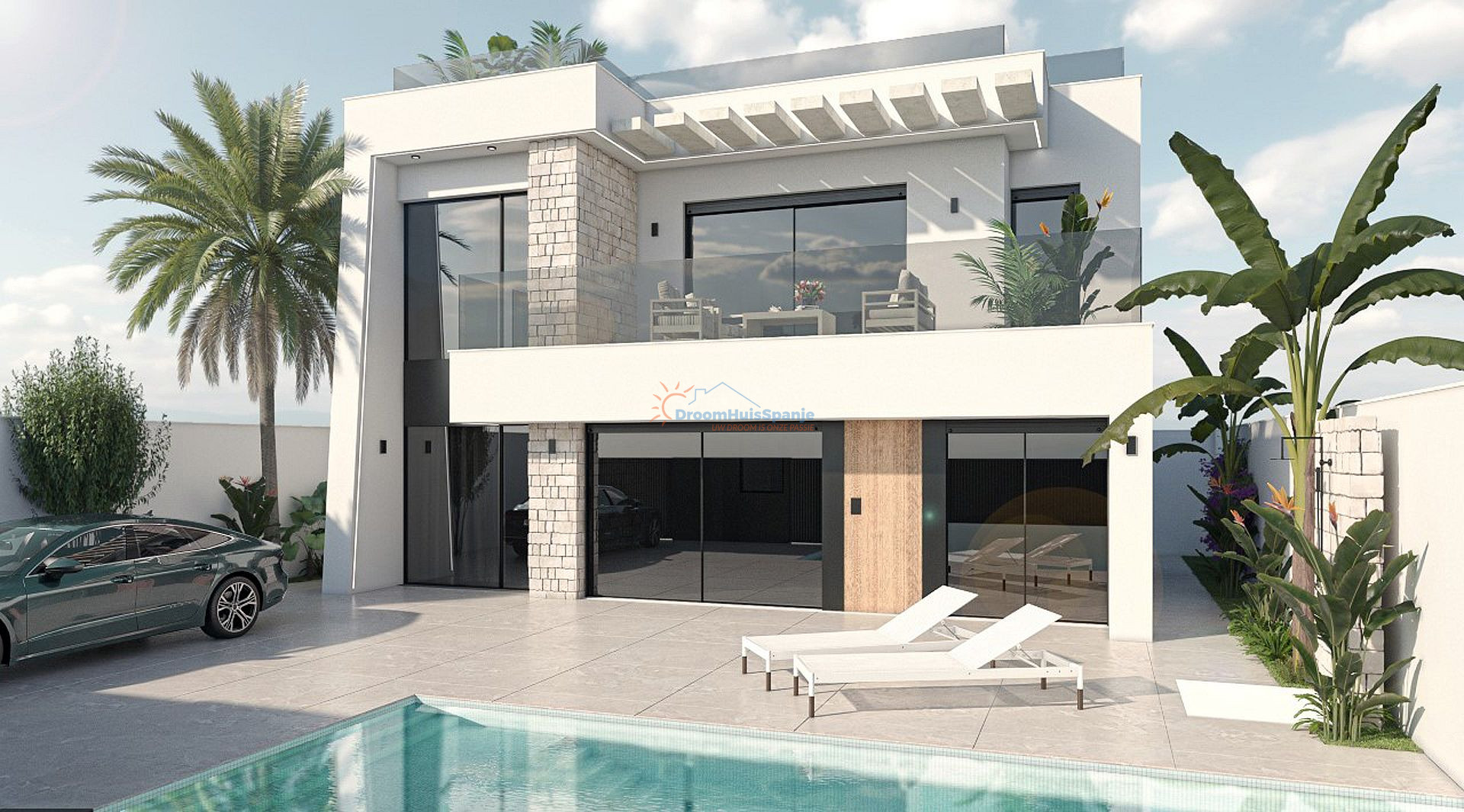 Moderne villa op het prestigieuze Santa Rosalia Lake Resort - DroomHuisSpanje