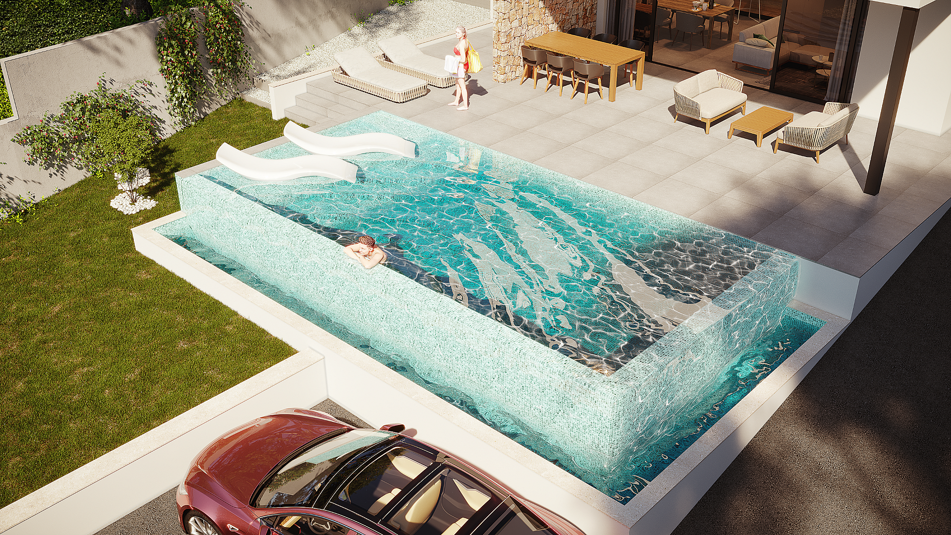 Detached Villa in Pilar de la Horadada - New build - DroomHuisSpanje