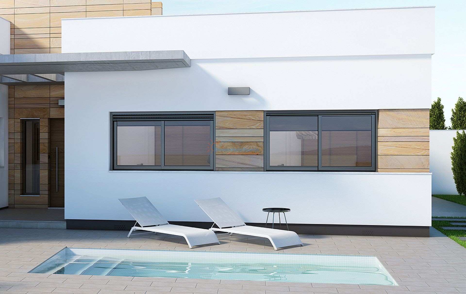 Moderne villa met dakterras en eigen zwembad in Torre Pacheco, Murcia - DroomHuisSpanje