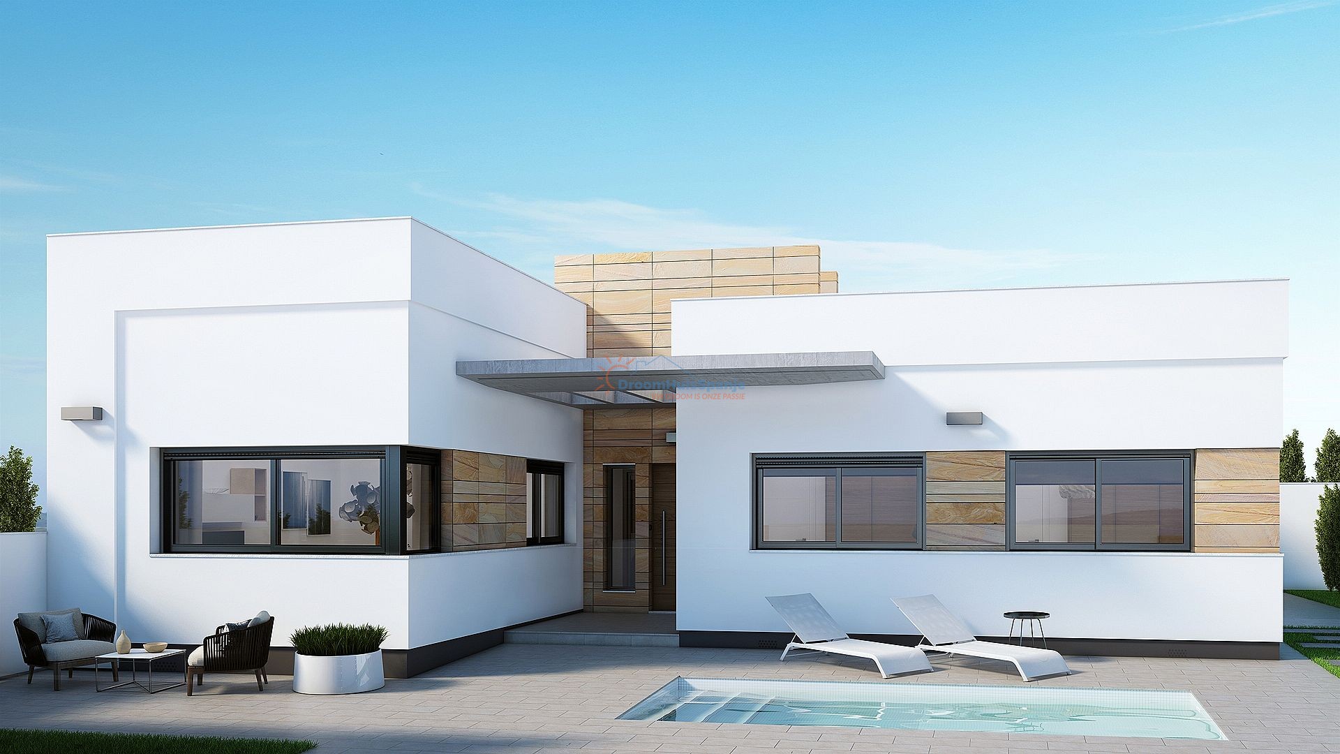 Detached Villa in Torre-Pacheco - New build - DroomHuisSpanje